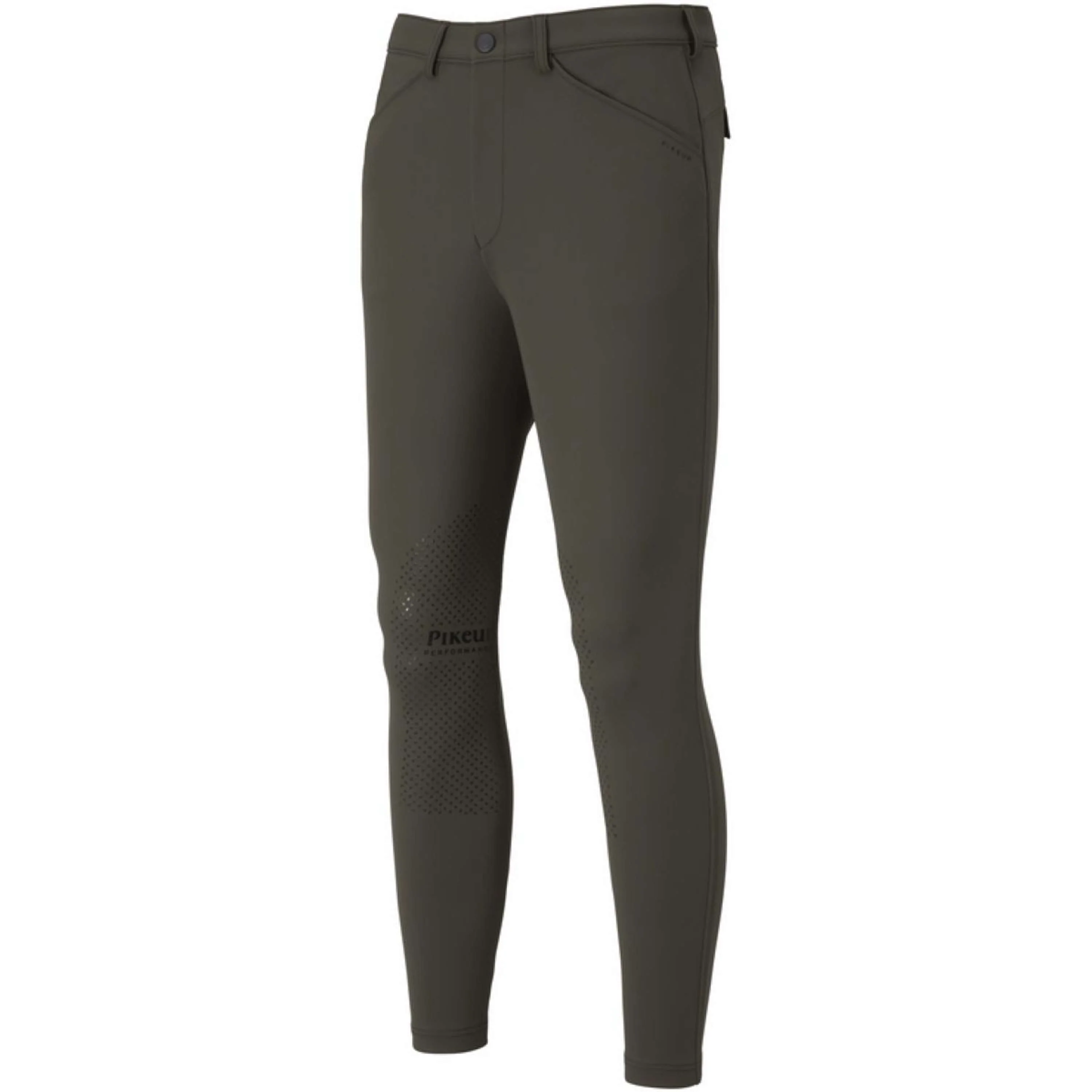 Pikeur Pantalon d'Équitation New Rodrigo SD KN Hommes Deep Khaki