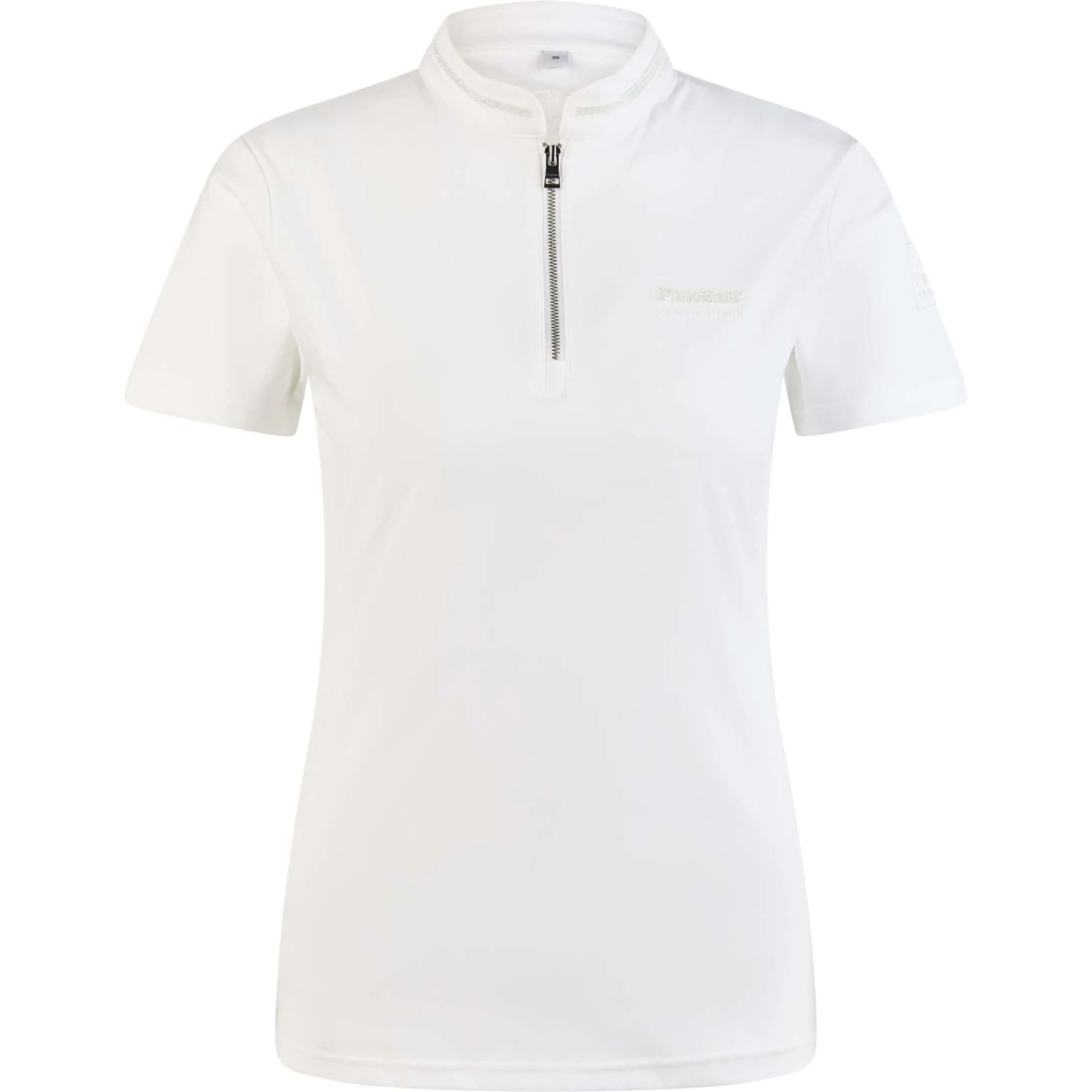 Pikeur T-Shirt Function Zip SS26 Blanc
