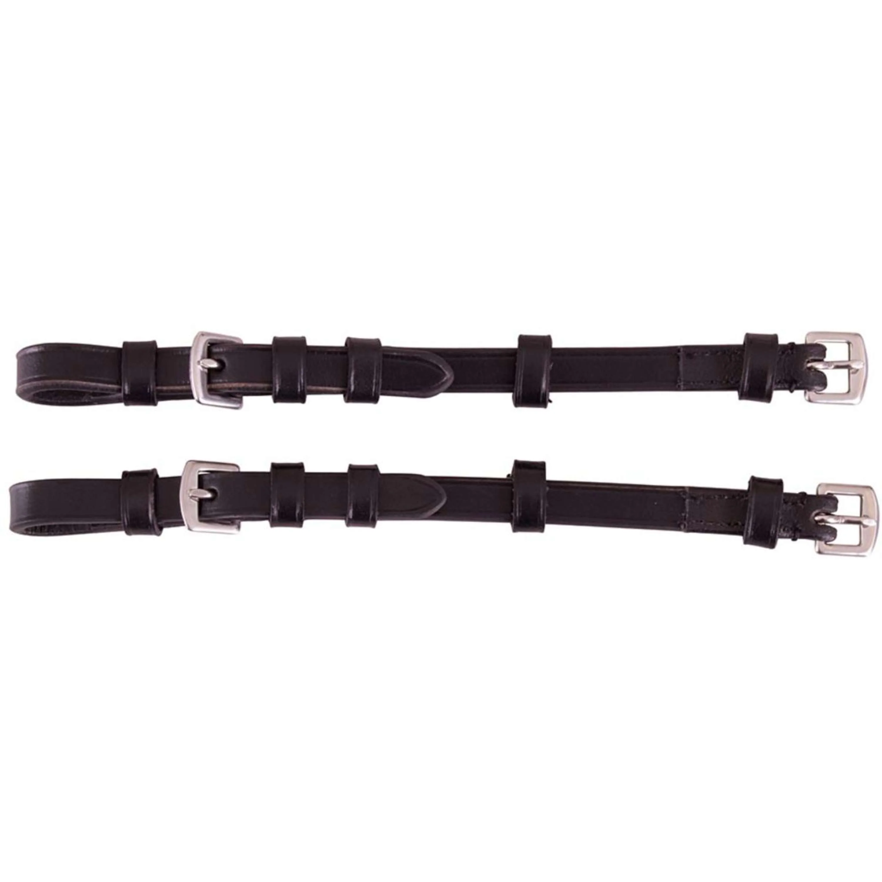 Premiere Montants 13mm Boucle acier inoxydable paire Noir