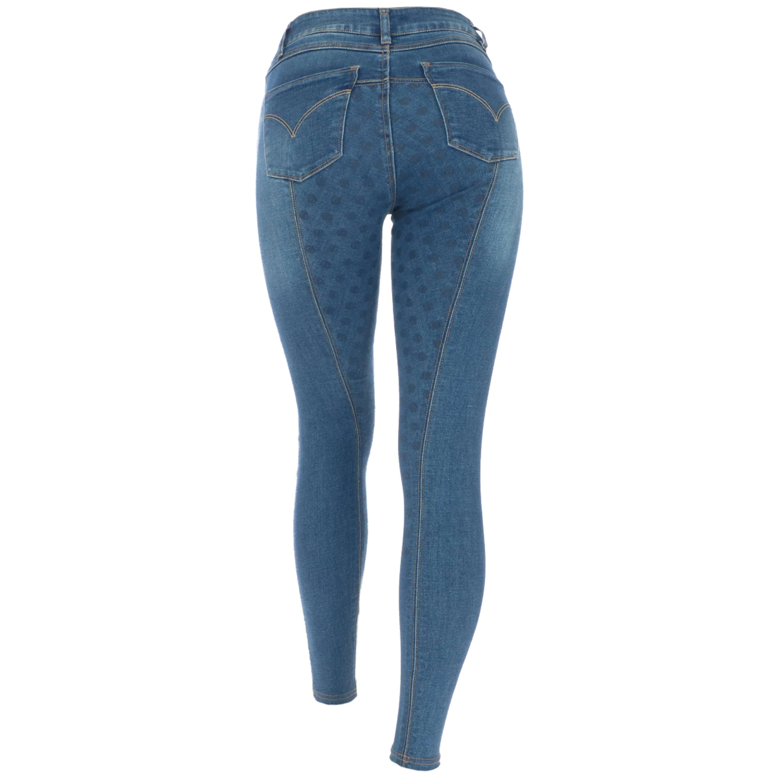 PS of Sweden Pantalon d'Équitation Maggie Jeans Blue Denim - Image 3