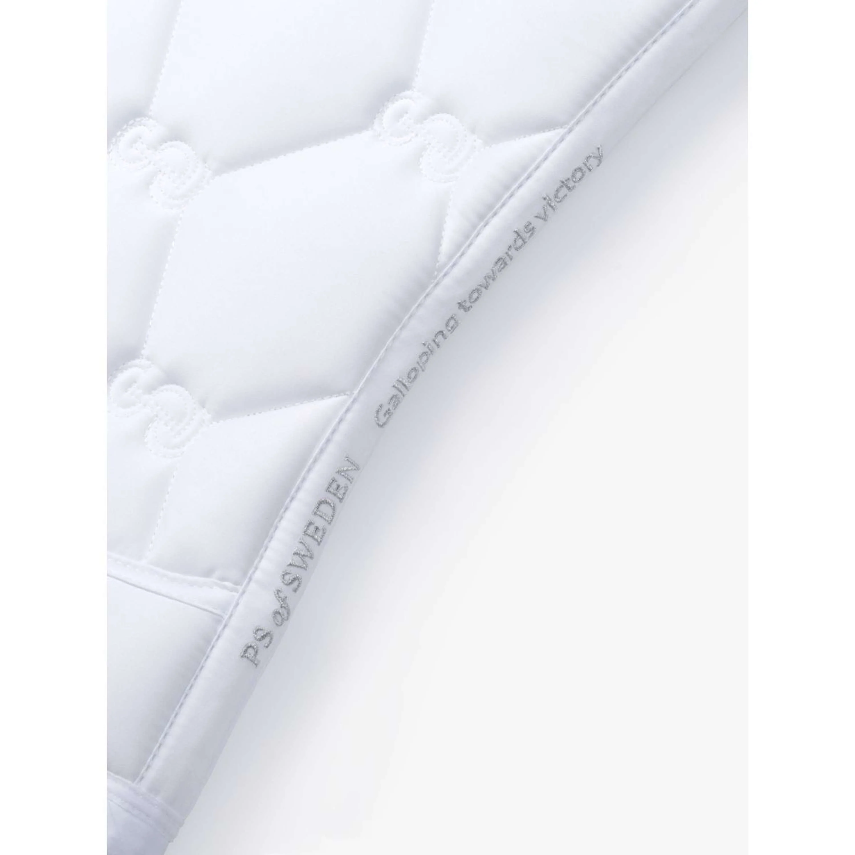 PS of Sweden Tapis de Selle Ruffle de Saut Blanc - Image 3