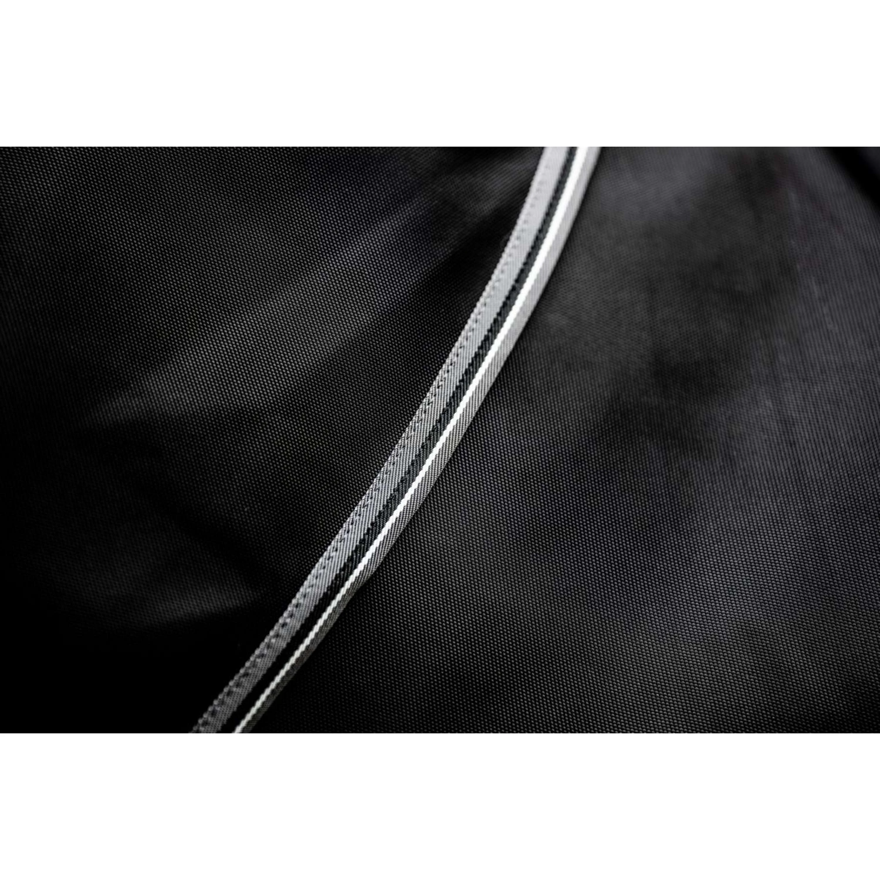 Rambo Turnout Rug 1680D Varilayer 250g Black/Thunderstorm Grey/Silver - Image 11