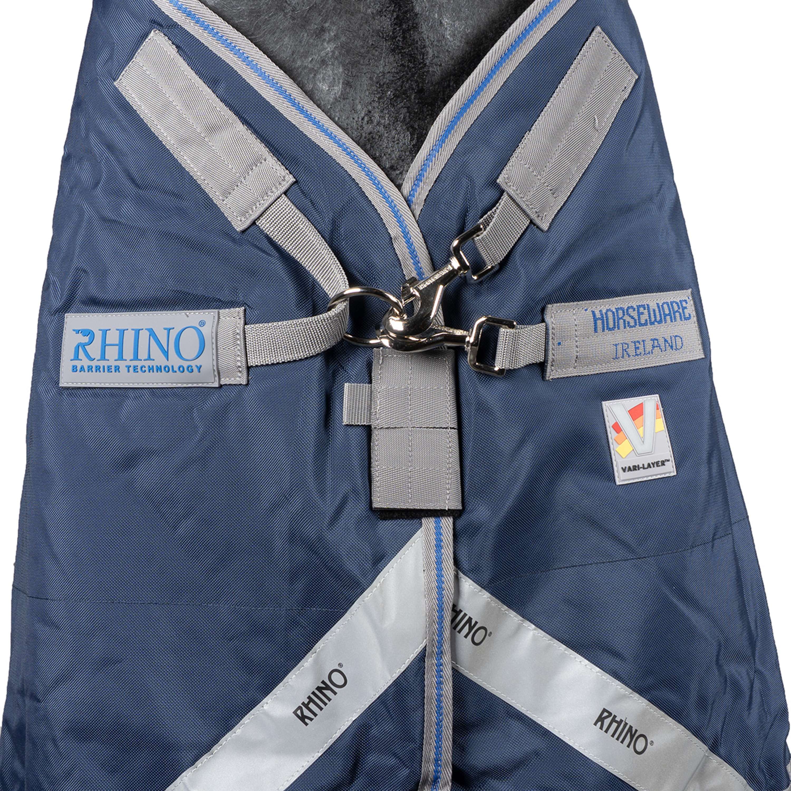 Rhino Plus Turnout Medium Varilayer 250g Navy/Titanium Grey - Image 4