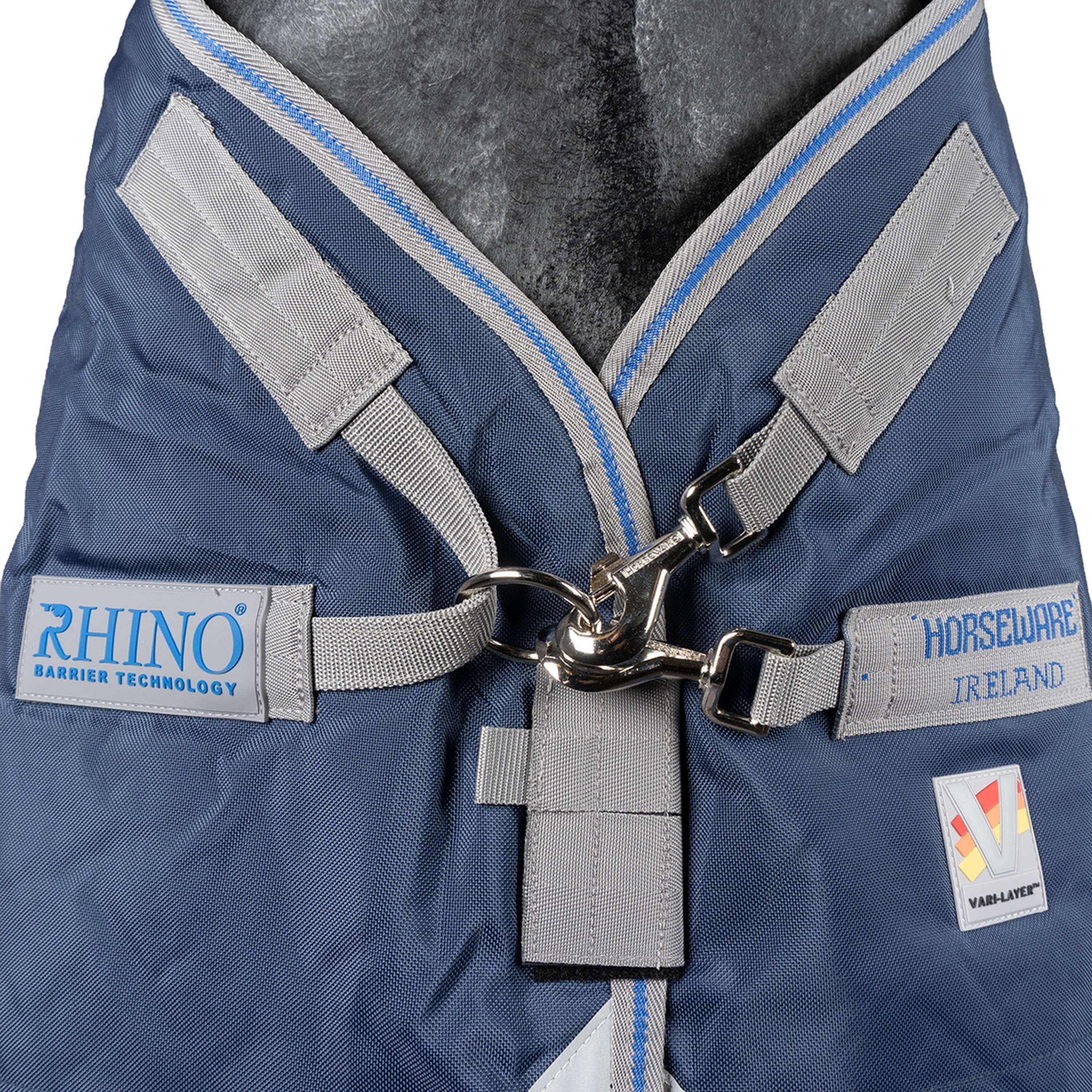 Rhino Plus Turnout Medium Varilayer 250g Navy/Titanium Grey - Image 5