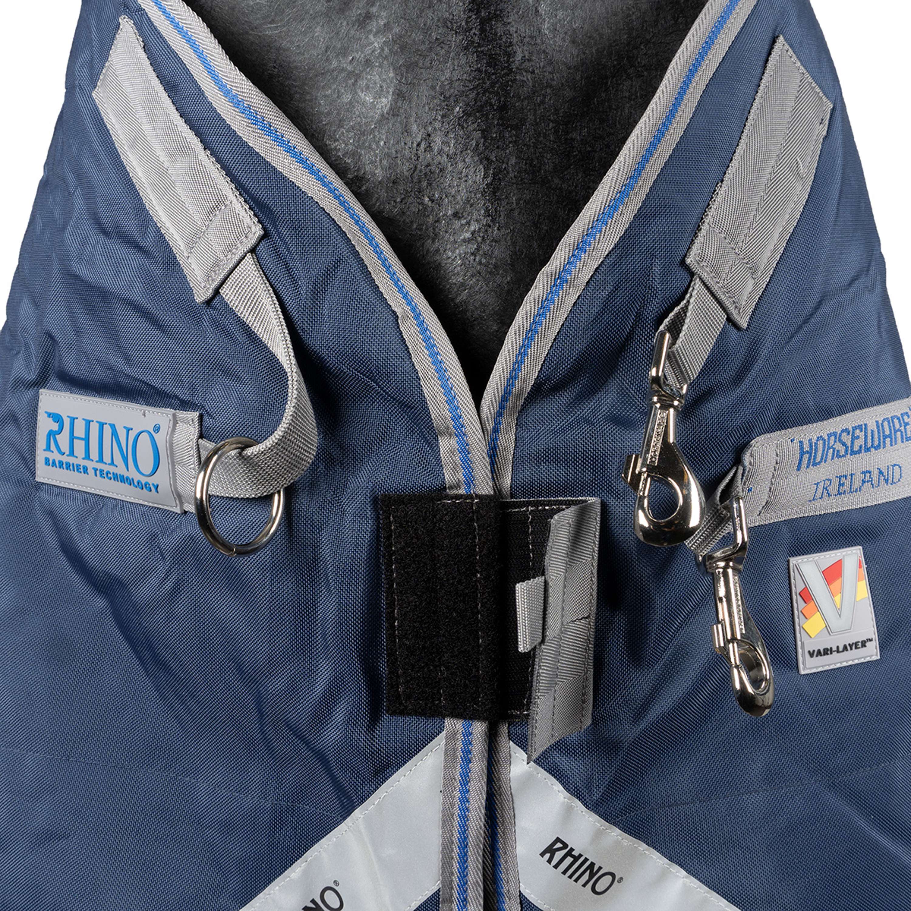 Rhino Plus Turnout Medium Varilayer 250g Navy/Titanium Grey - Image 6