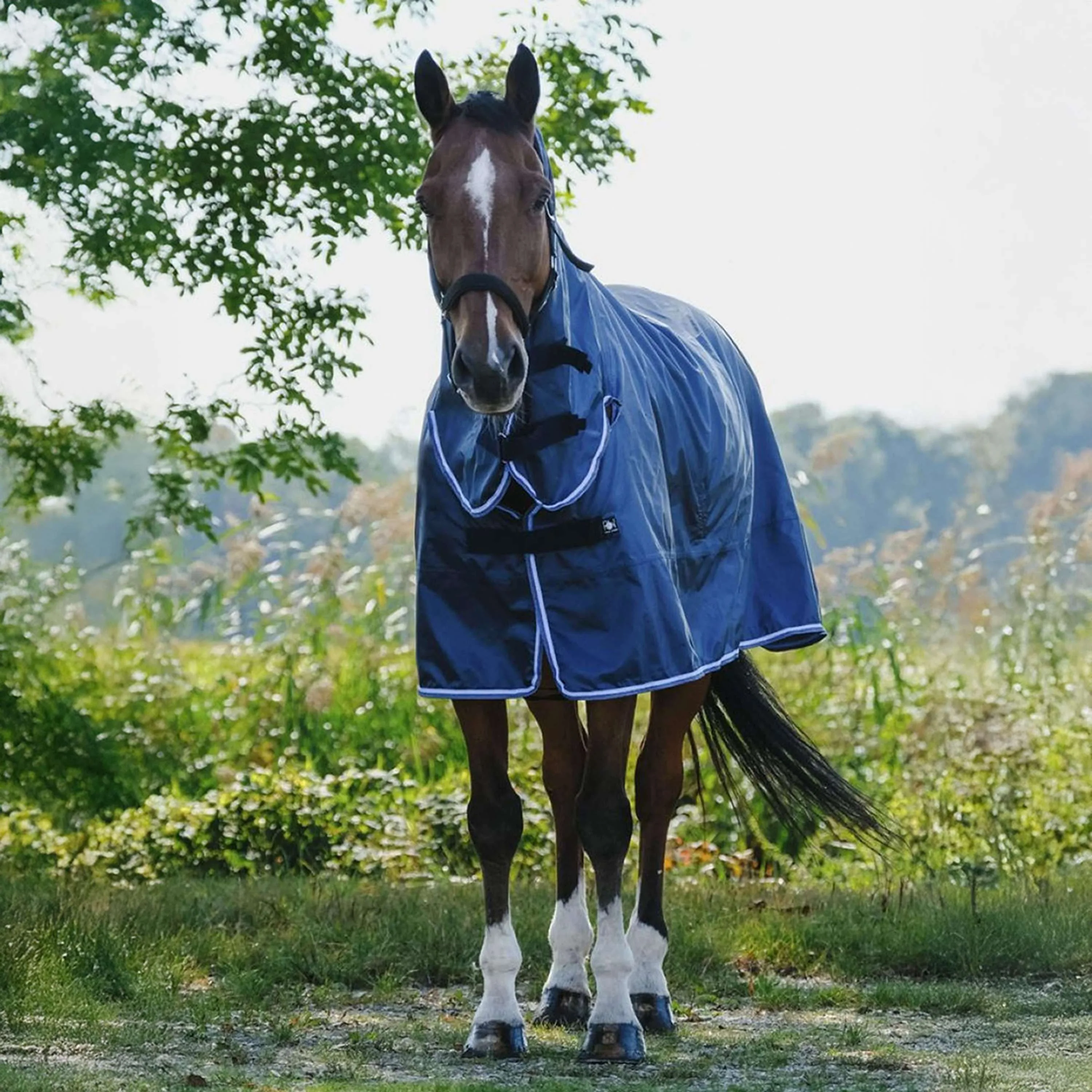 Riding World Couverture Imperméable Combo 0g Marin