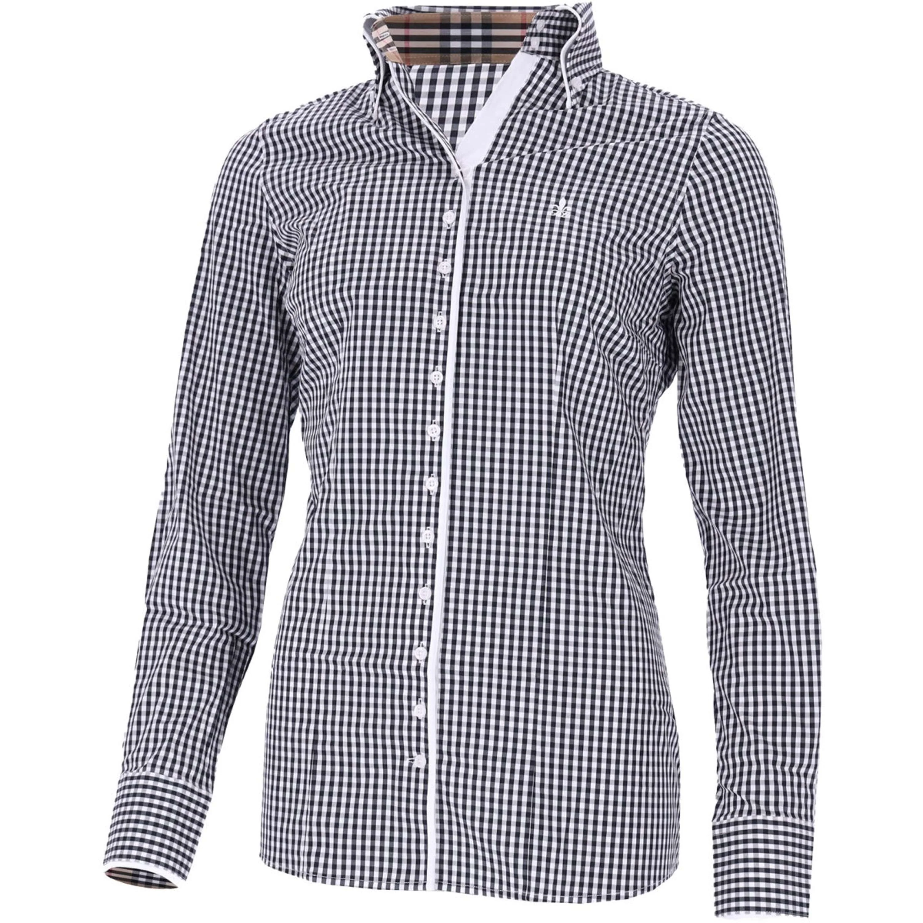 Schockemöhle Blouse FDL Eleonora London B Blanc/Noir