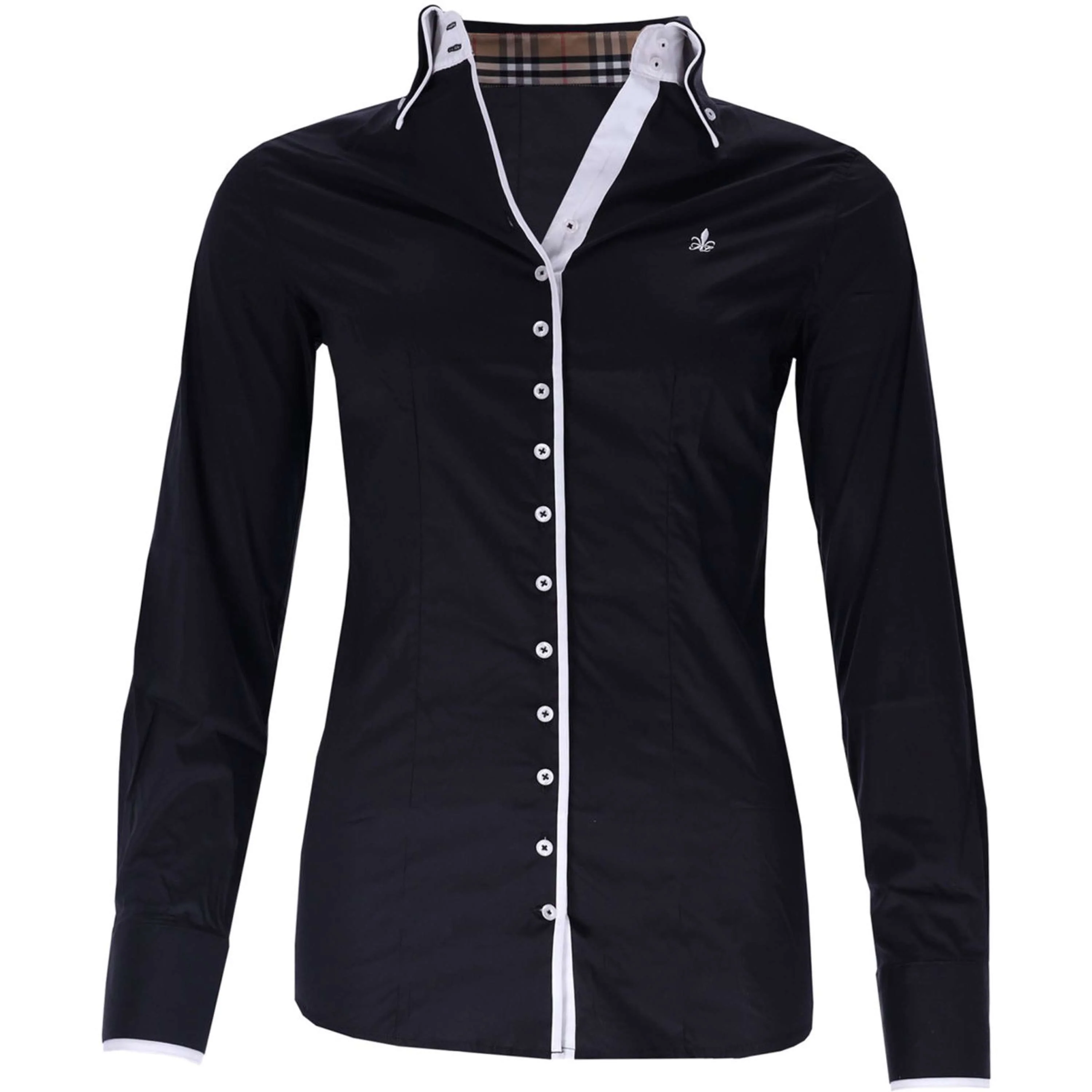 Schockemöhle Blouse FDL Sawyer London B Noir - Image 4