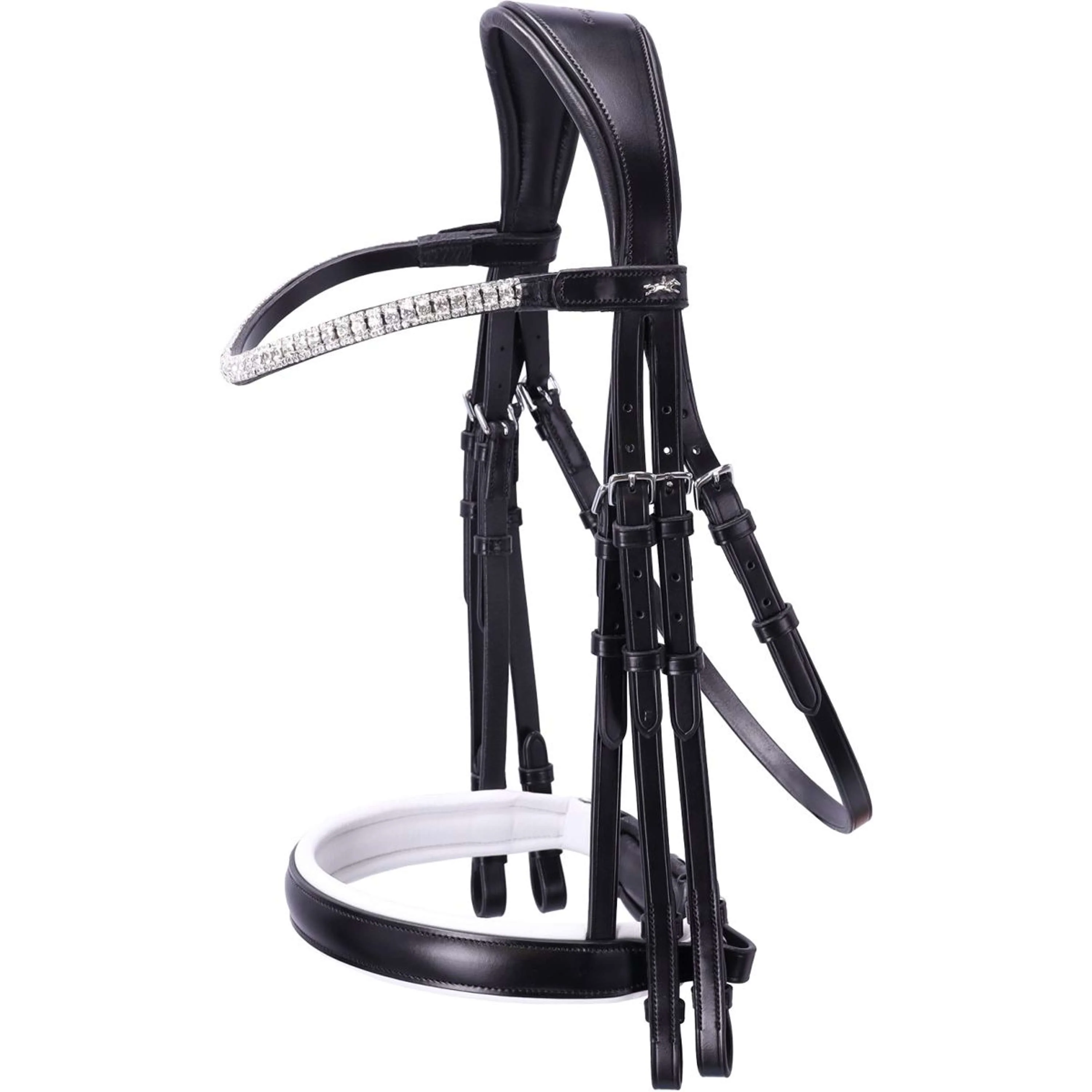 Schockemöhle Ensemble Bride Brindisi Noir/Blanc/Argent