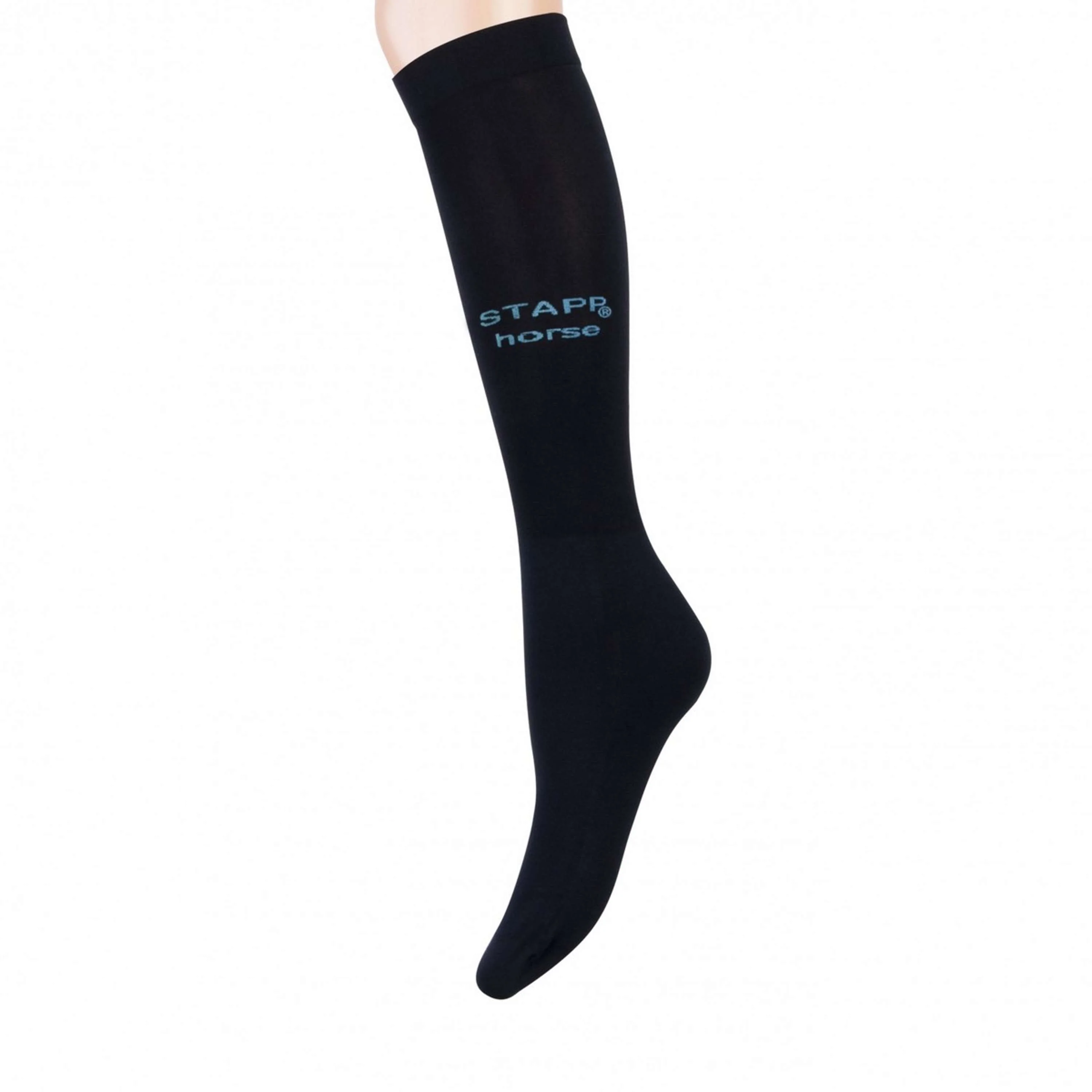 Stapp Horse Chaussettes d'Équitation Ultra Fine 3 Pack Marine