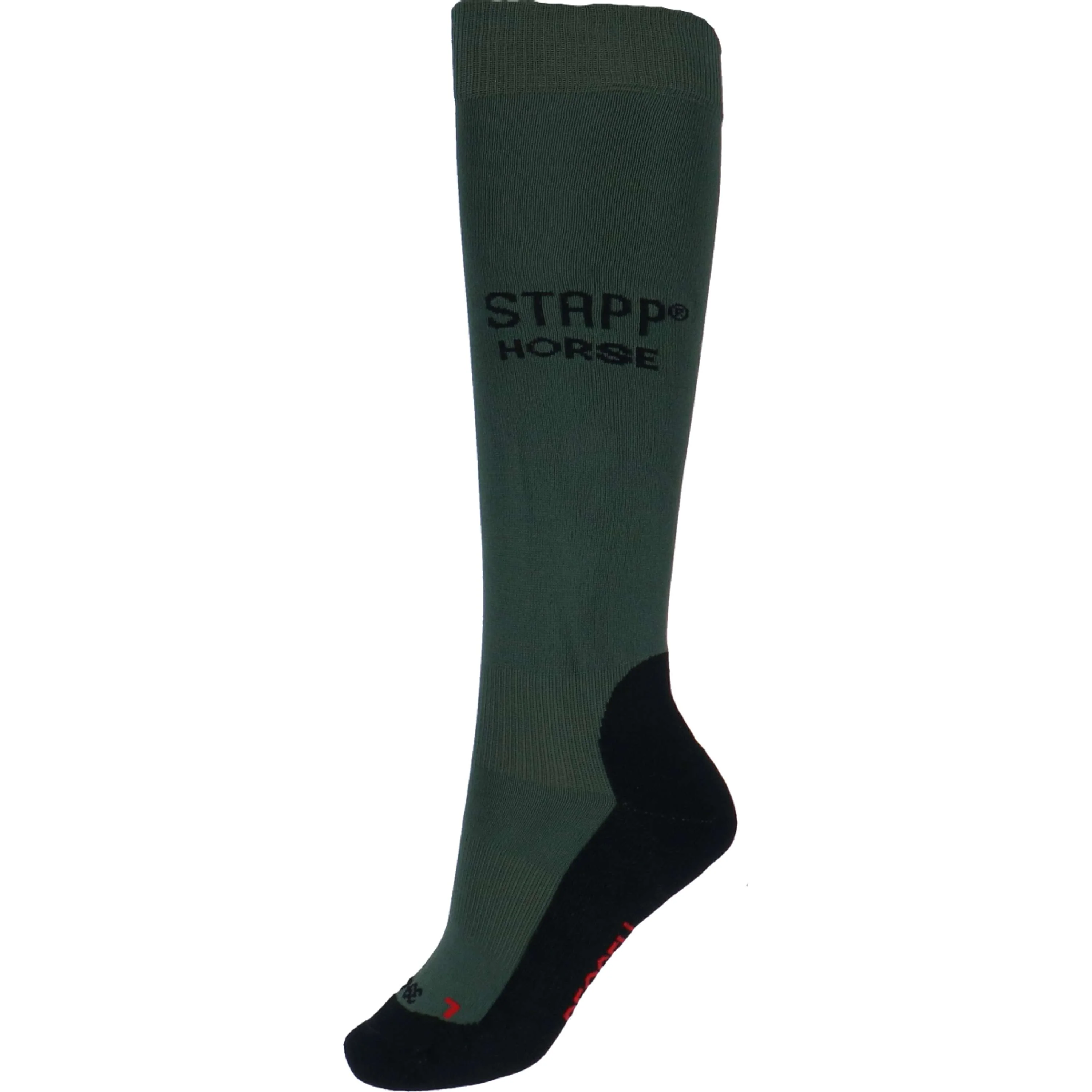 Stapp Horse Chaussettes d'Équitation Uni Deocell Militaire