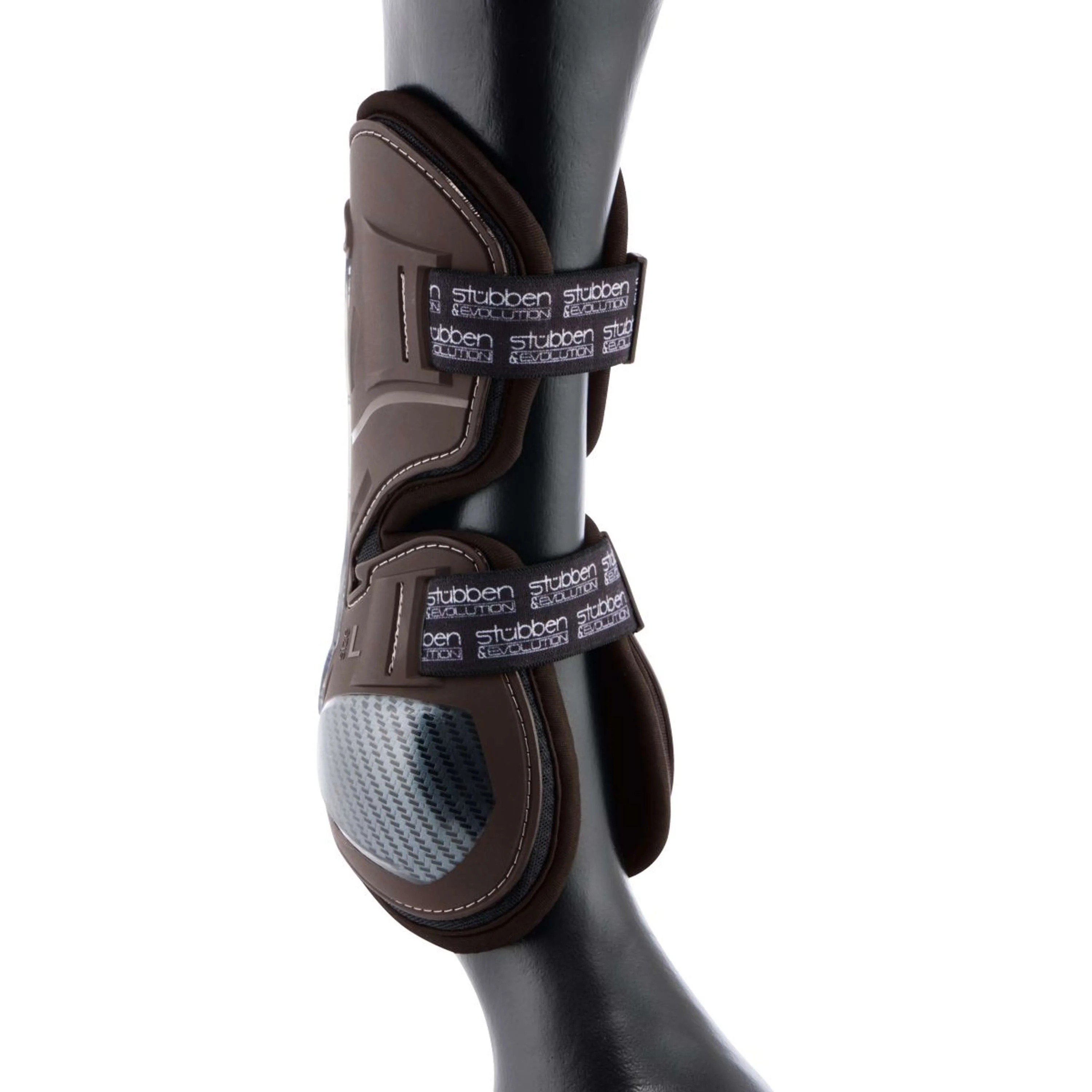 Stübben Protèges-Tendons Hybrid Carbon Marron