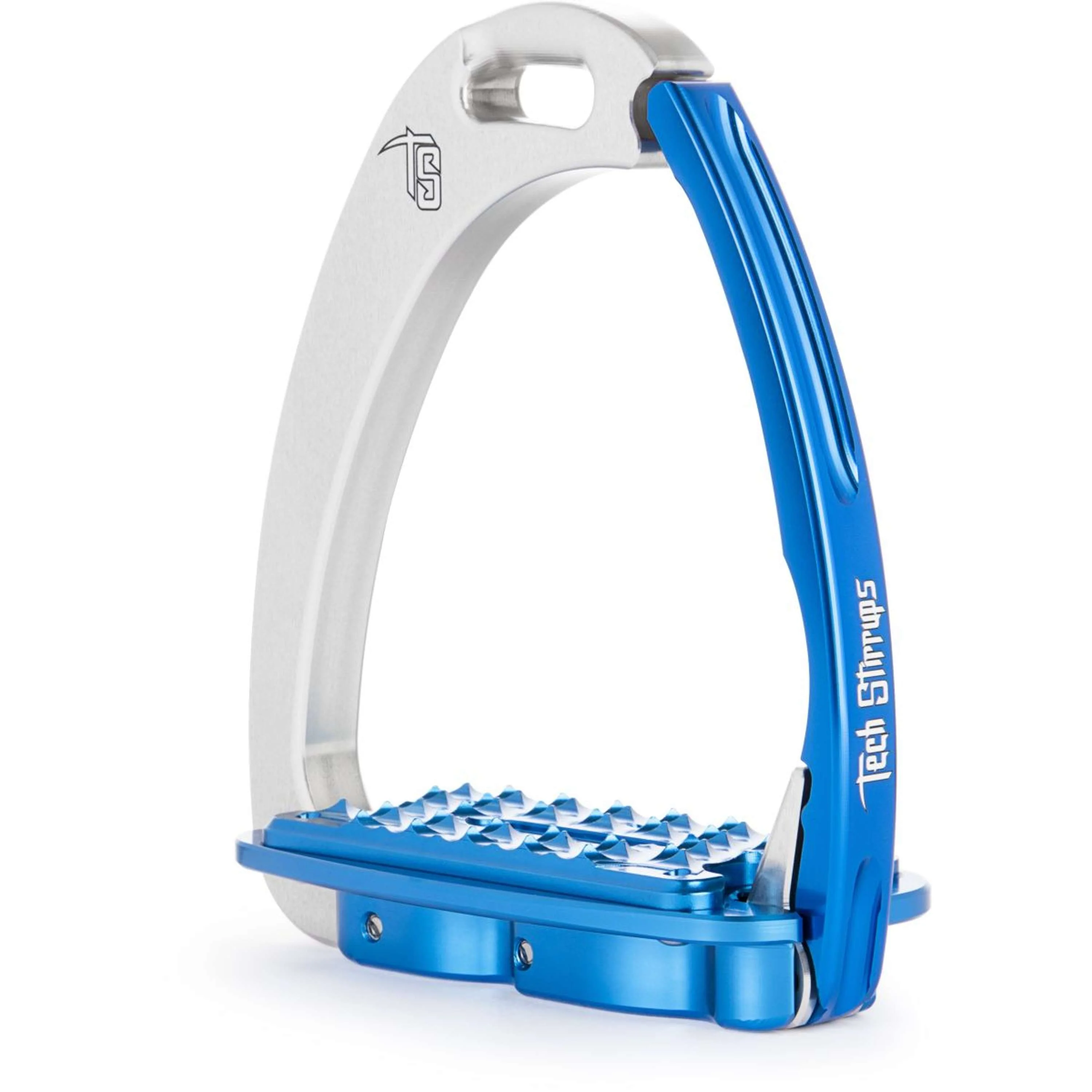Tech Stirrups Étriers Venice Sloped M Argent/Bleu