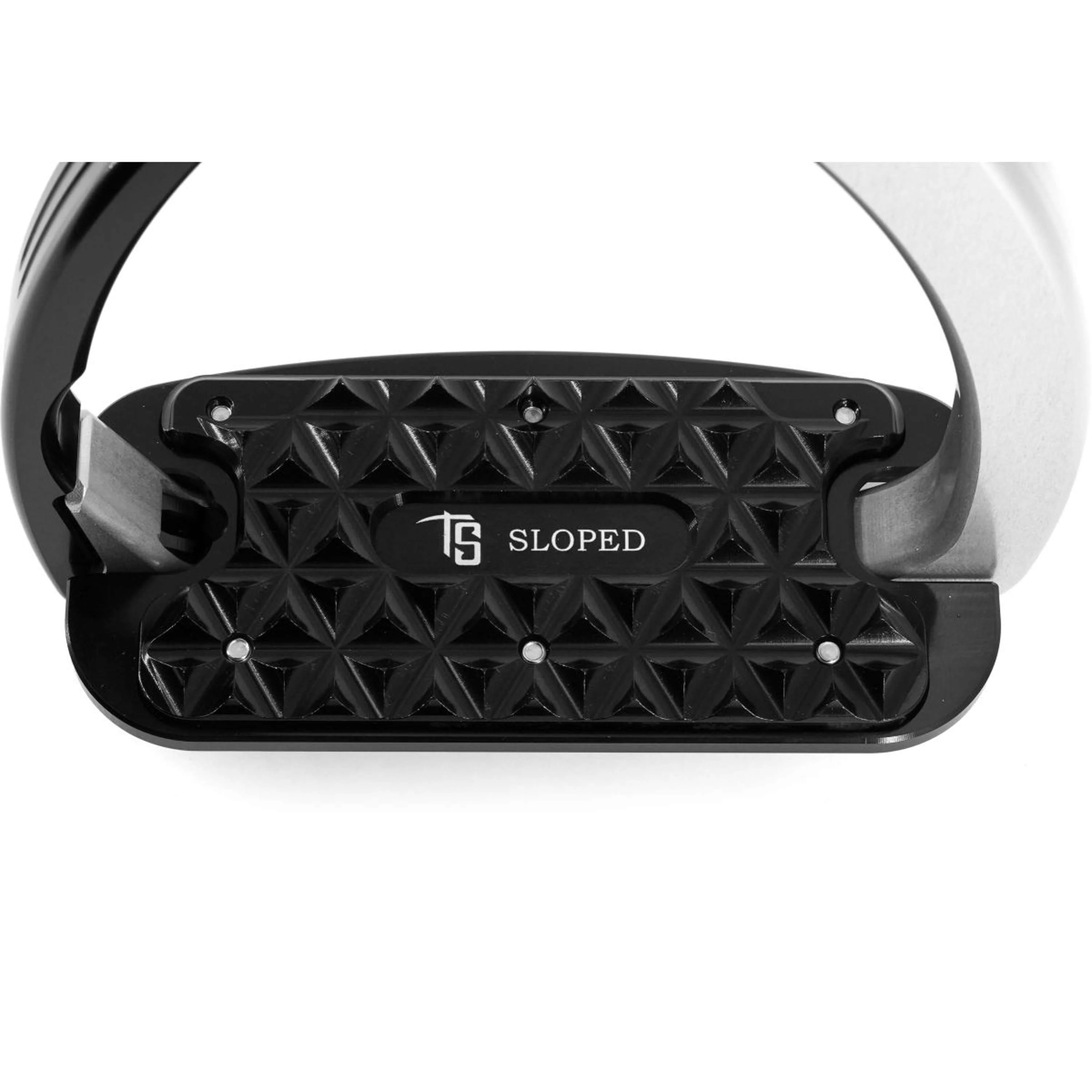 Tech Stirrups Étriers Venice Sloped EVO Argent/Argent - Image 3