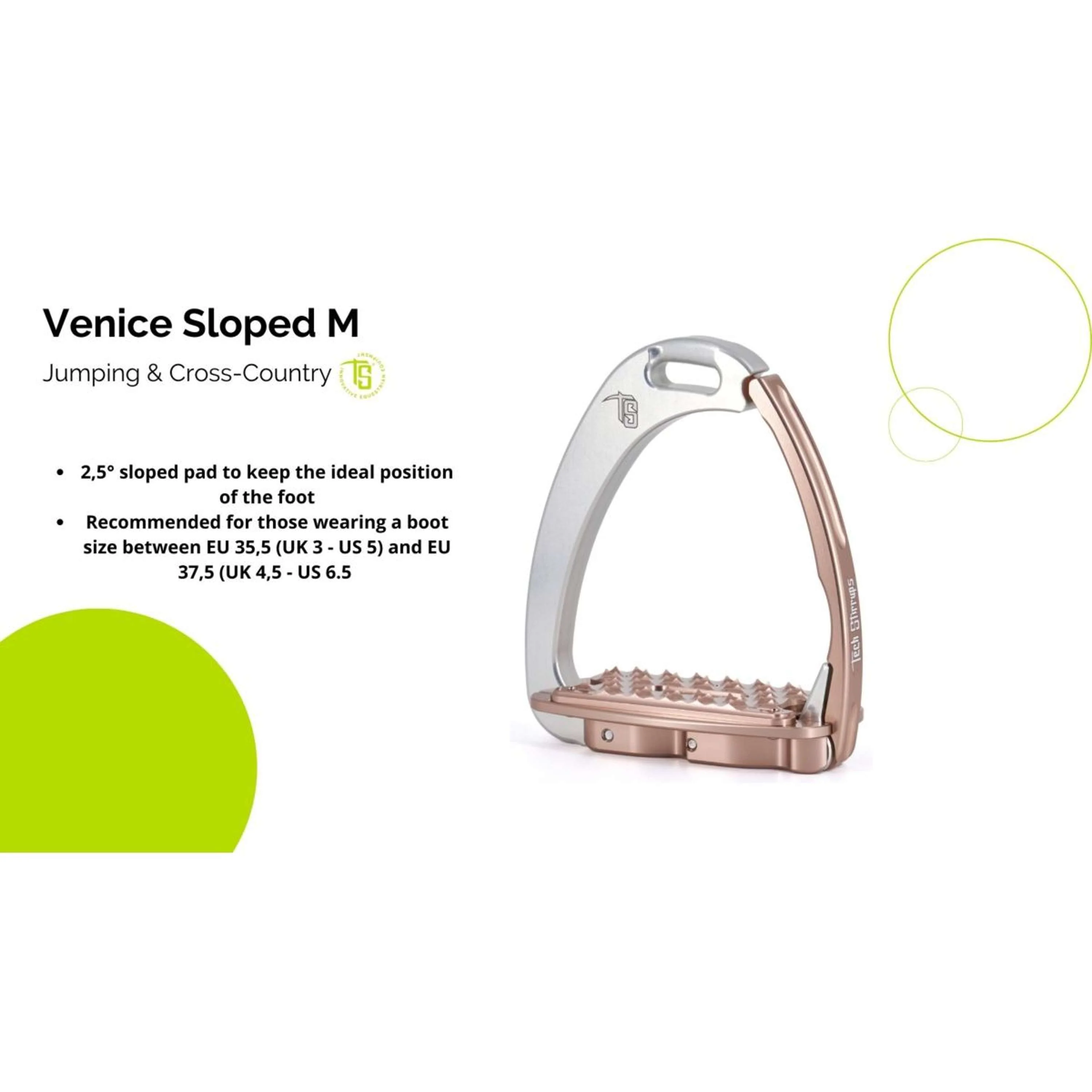 Tech Stirrups Étriers Venice Sloped M - Image 3
