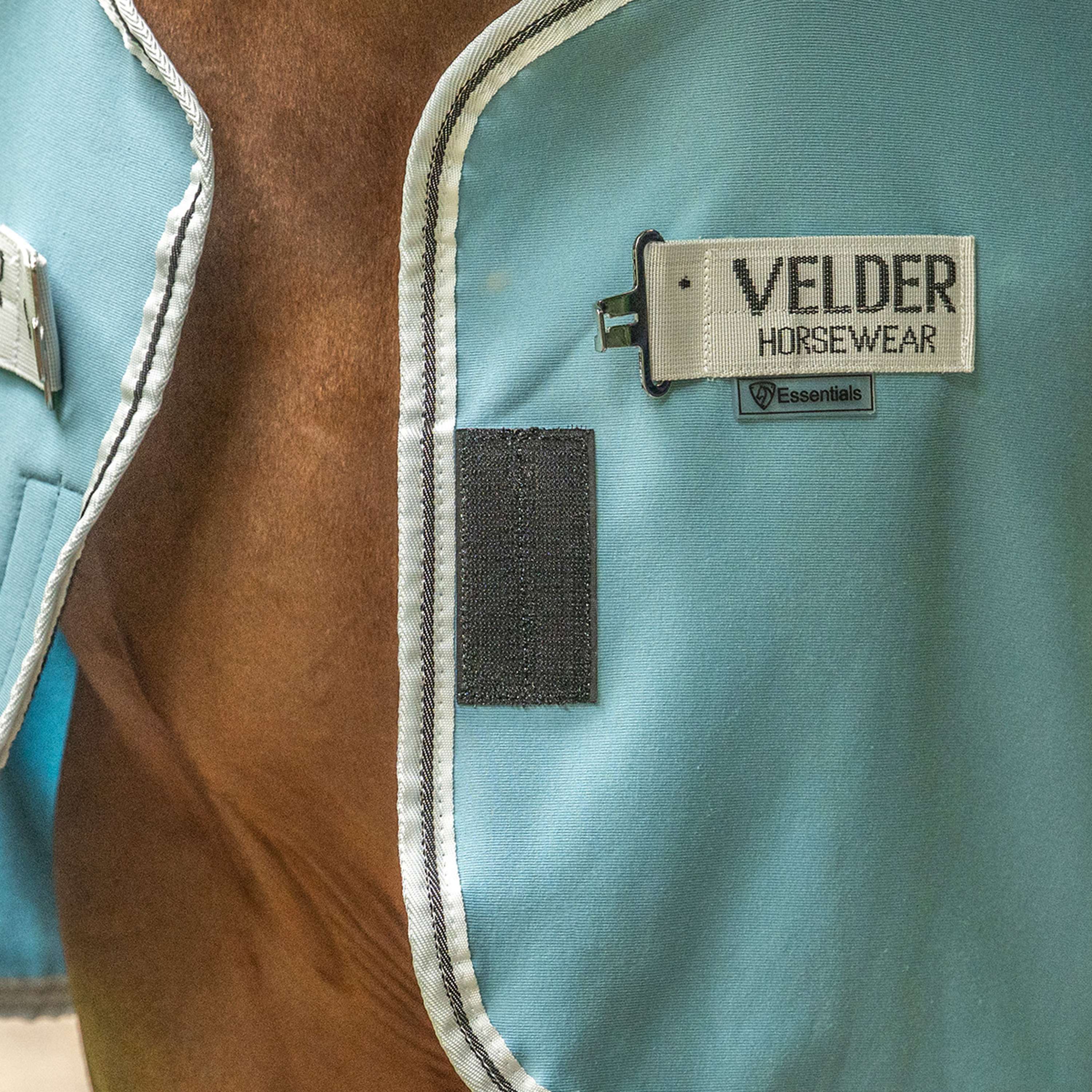 Velder Horsewear Essentials Cooler Rug Aqua Bleu - Image 3