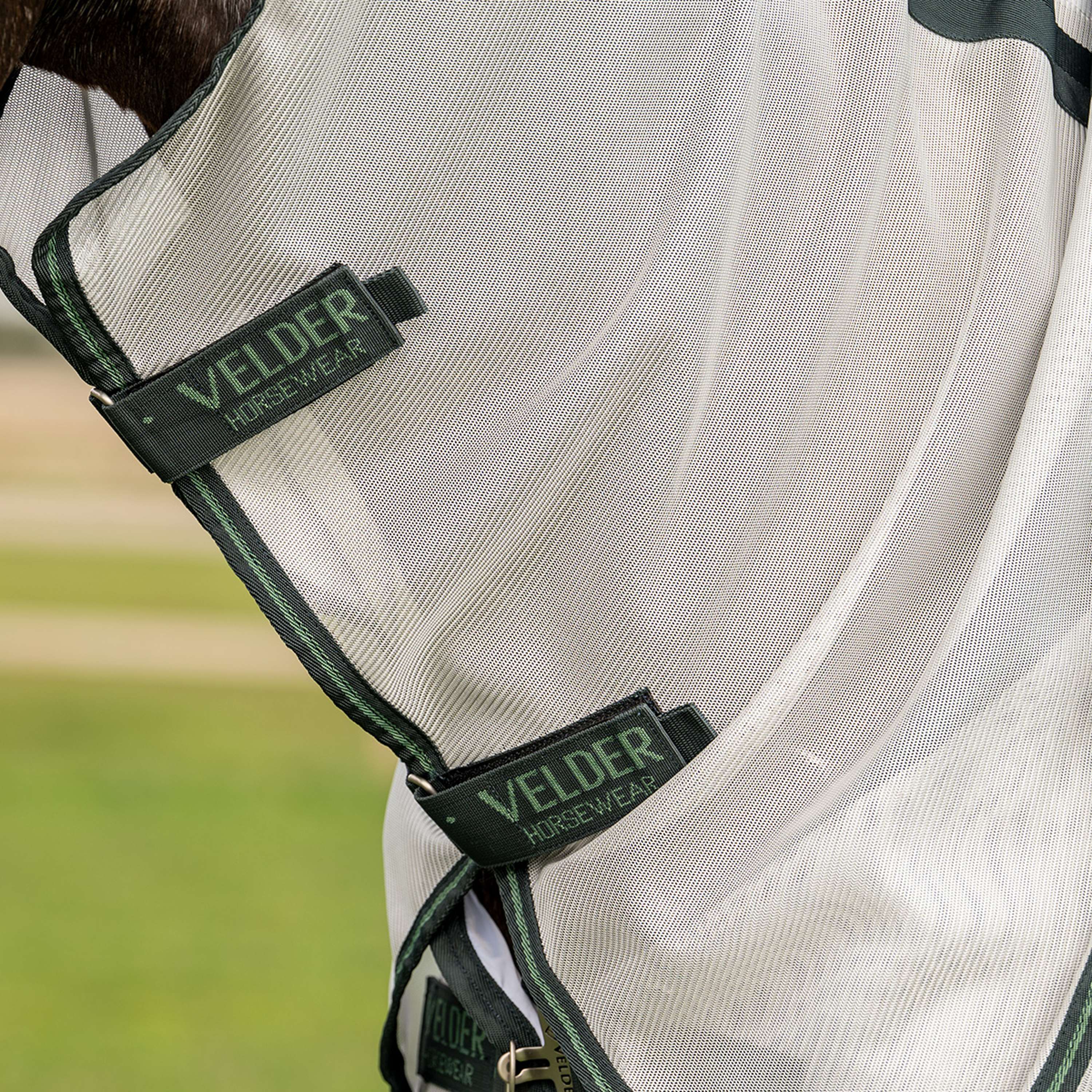 Velder Horsewear Premium Couverture Anti-Mouches Guardian AirMesh Silver Mist - Image 5