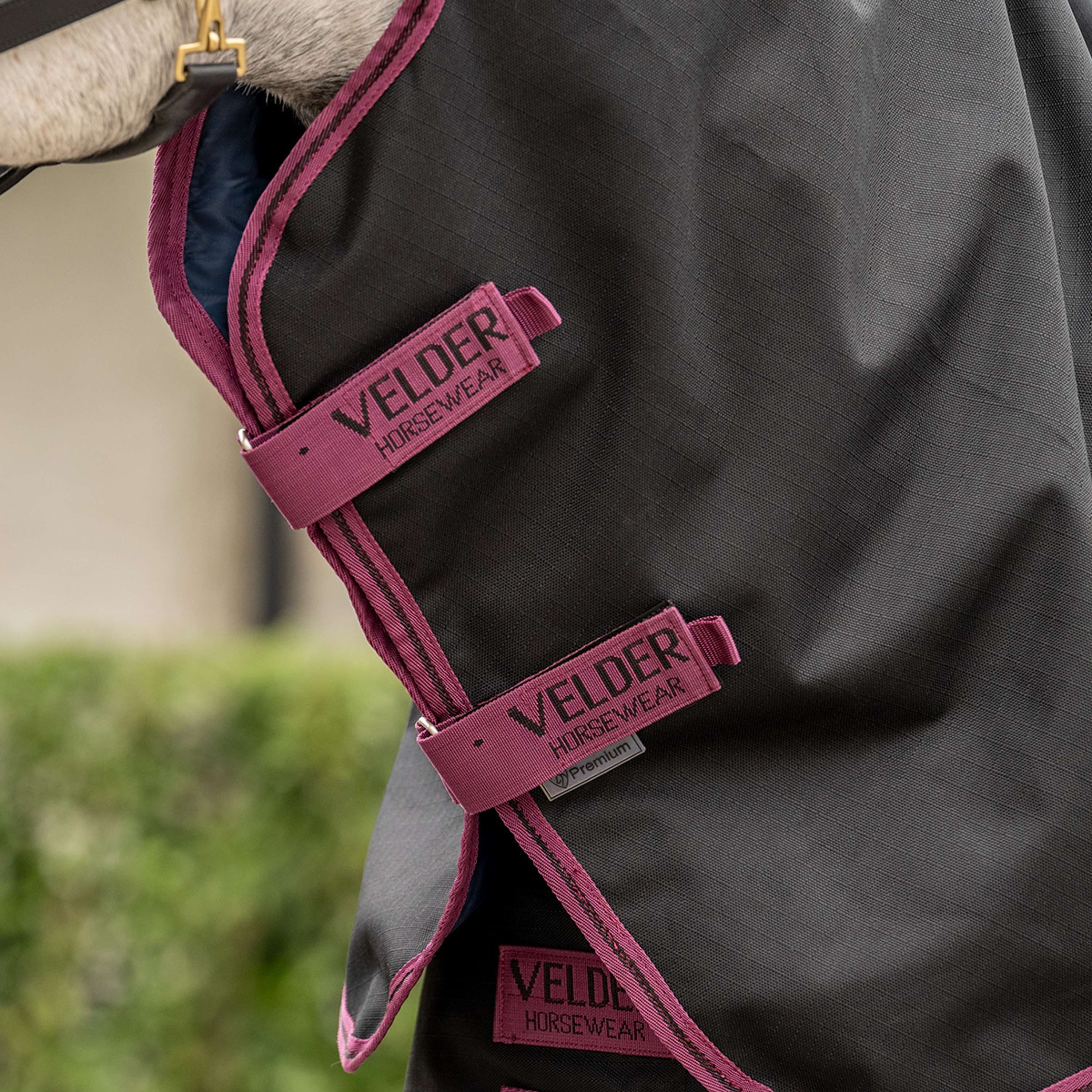 Velder Horsewear Premium Couvre-Cou 1200D 0g Noir - Image 2