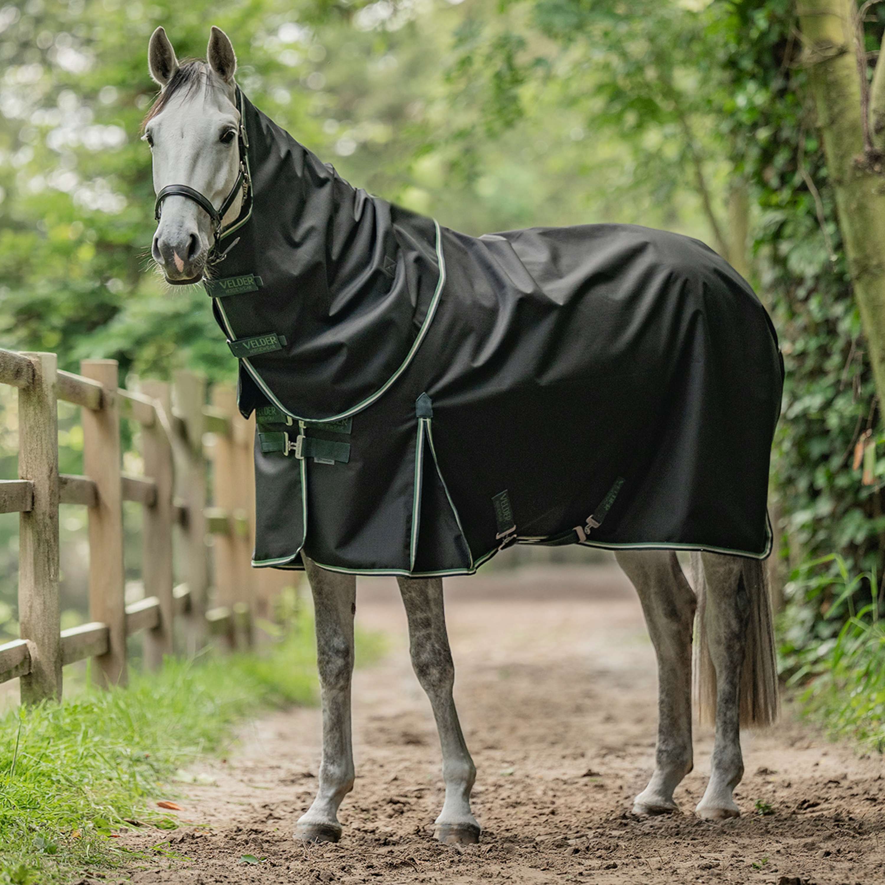 Velder Horsewear Premium Turnout 900D 0g T Bar Night Forest - Image 11