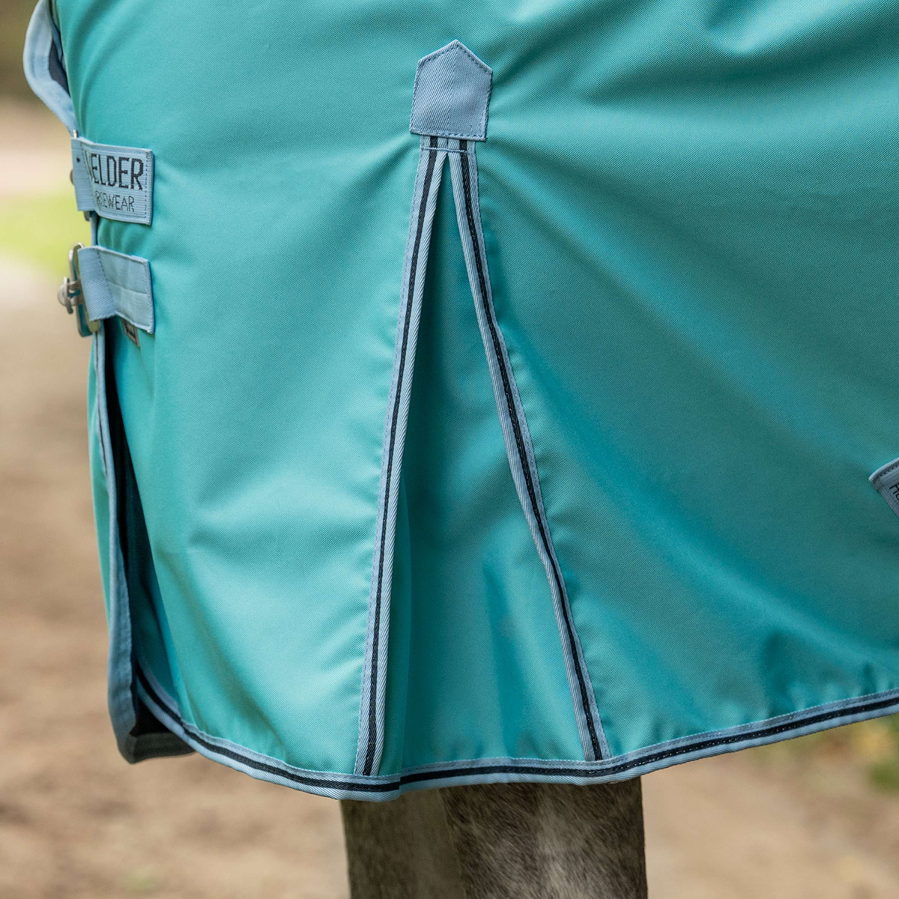Velder Horsewear Premium Turnout Rug 900D 0g Bleu ciel - Image 5
