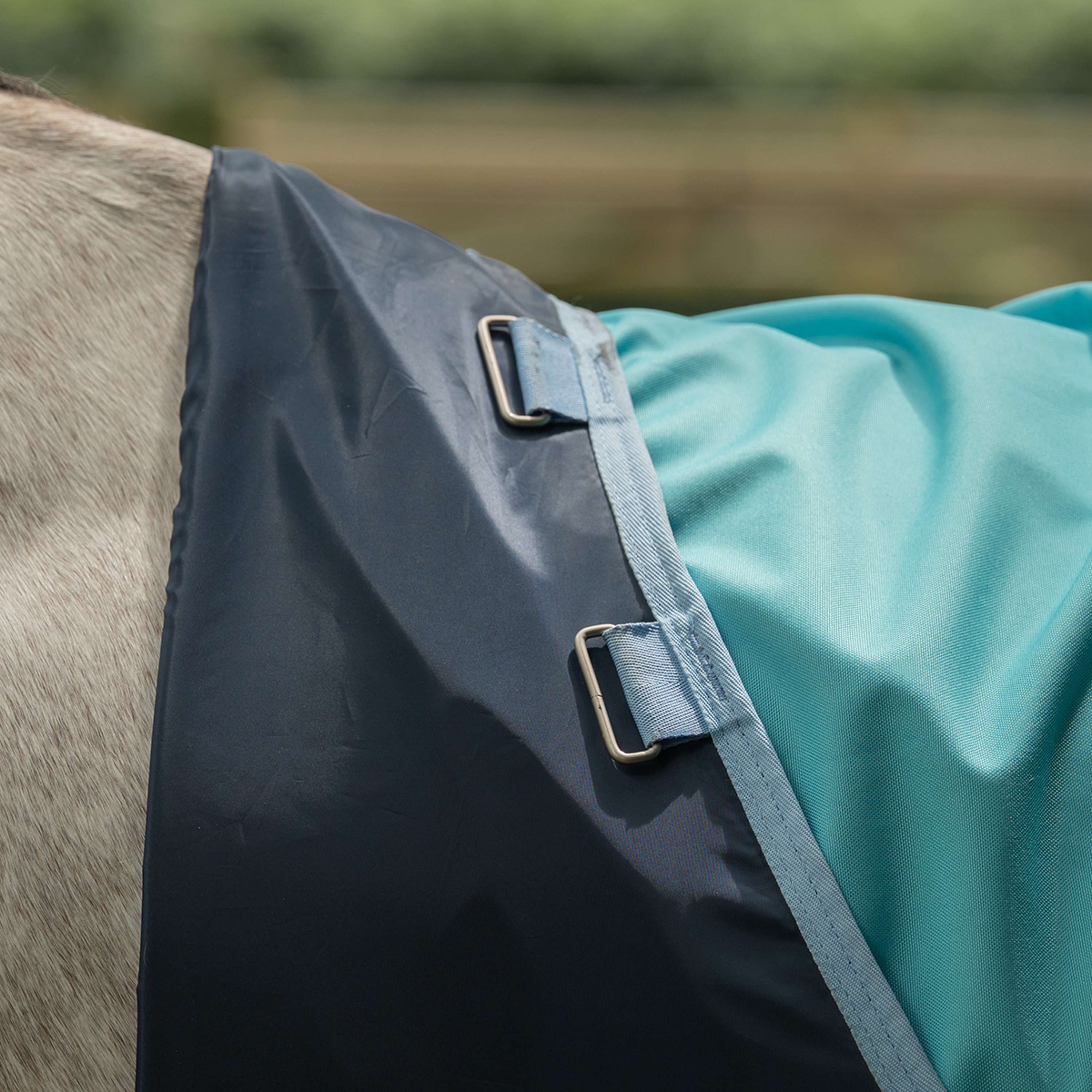 Velder Horsewear Premium Turnout Rug 900D 0g Bleu ciel - Image 9