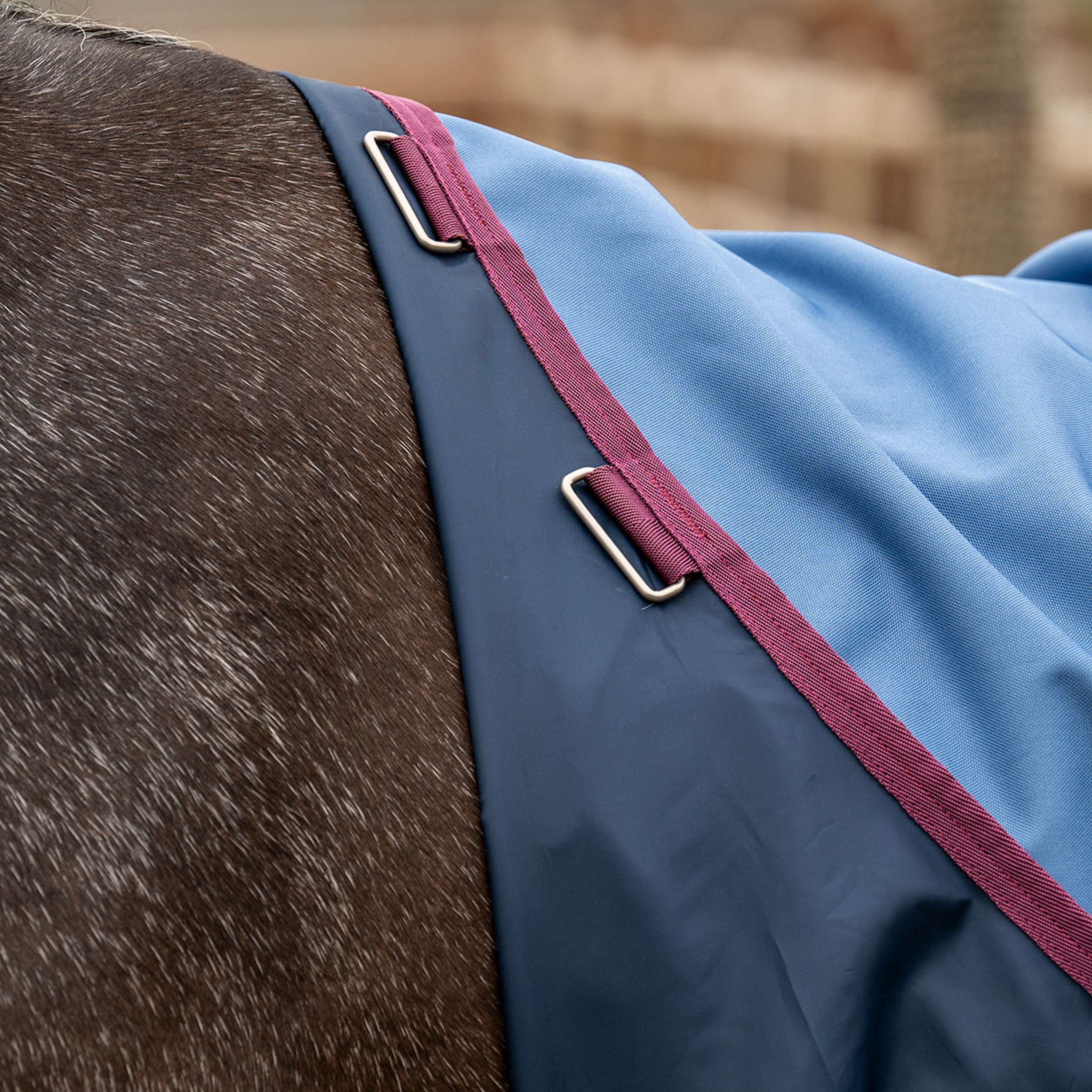 Velder Horsewear Premium Turnout Rug 900D 0g Denim bleu - Image 10