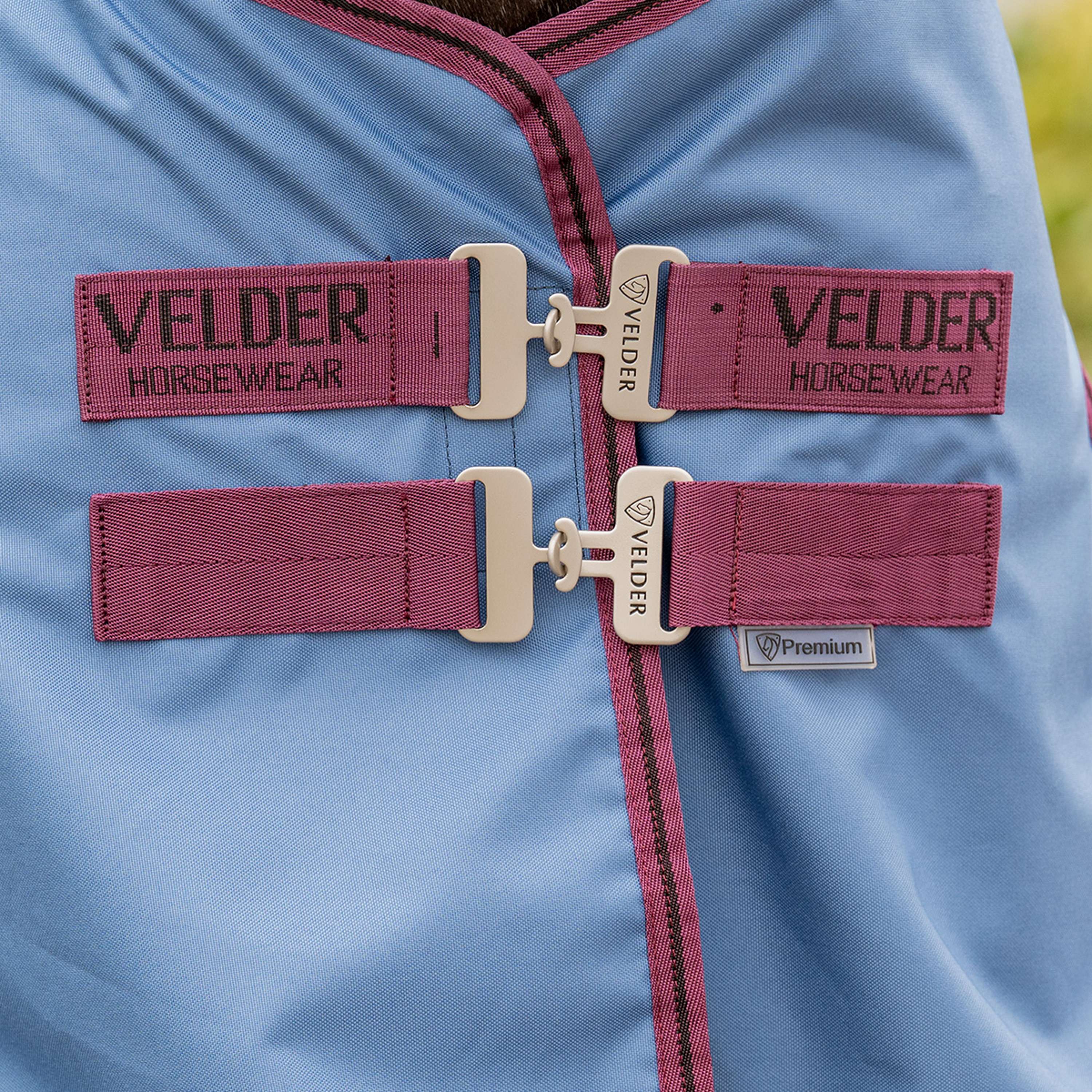 Velder Horsewear Premium Turnout Rug 900D 0g Denim bleu - Image 2