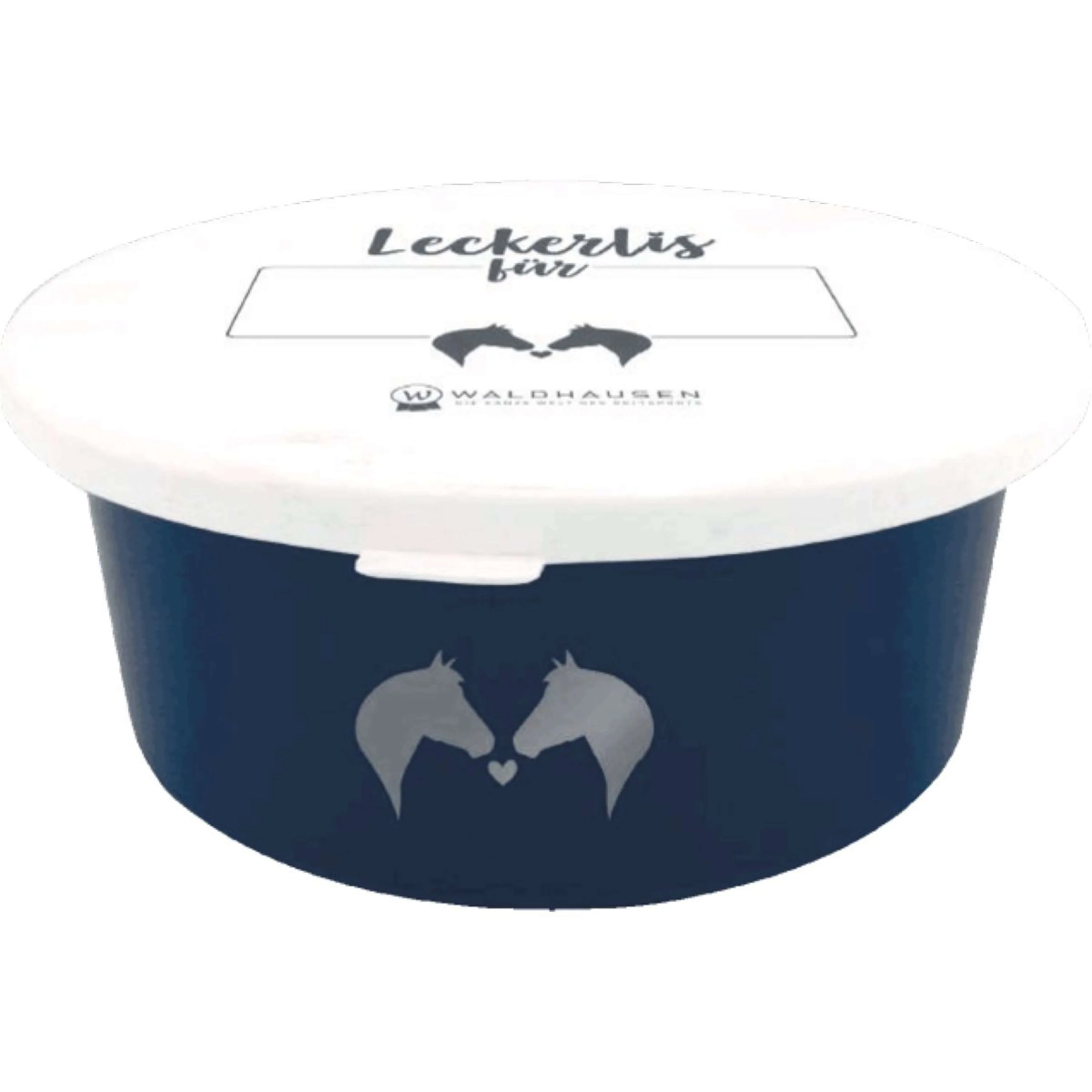 Waldhausen Bol de Muesli avec Couvercle Bleu Nuit