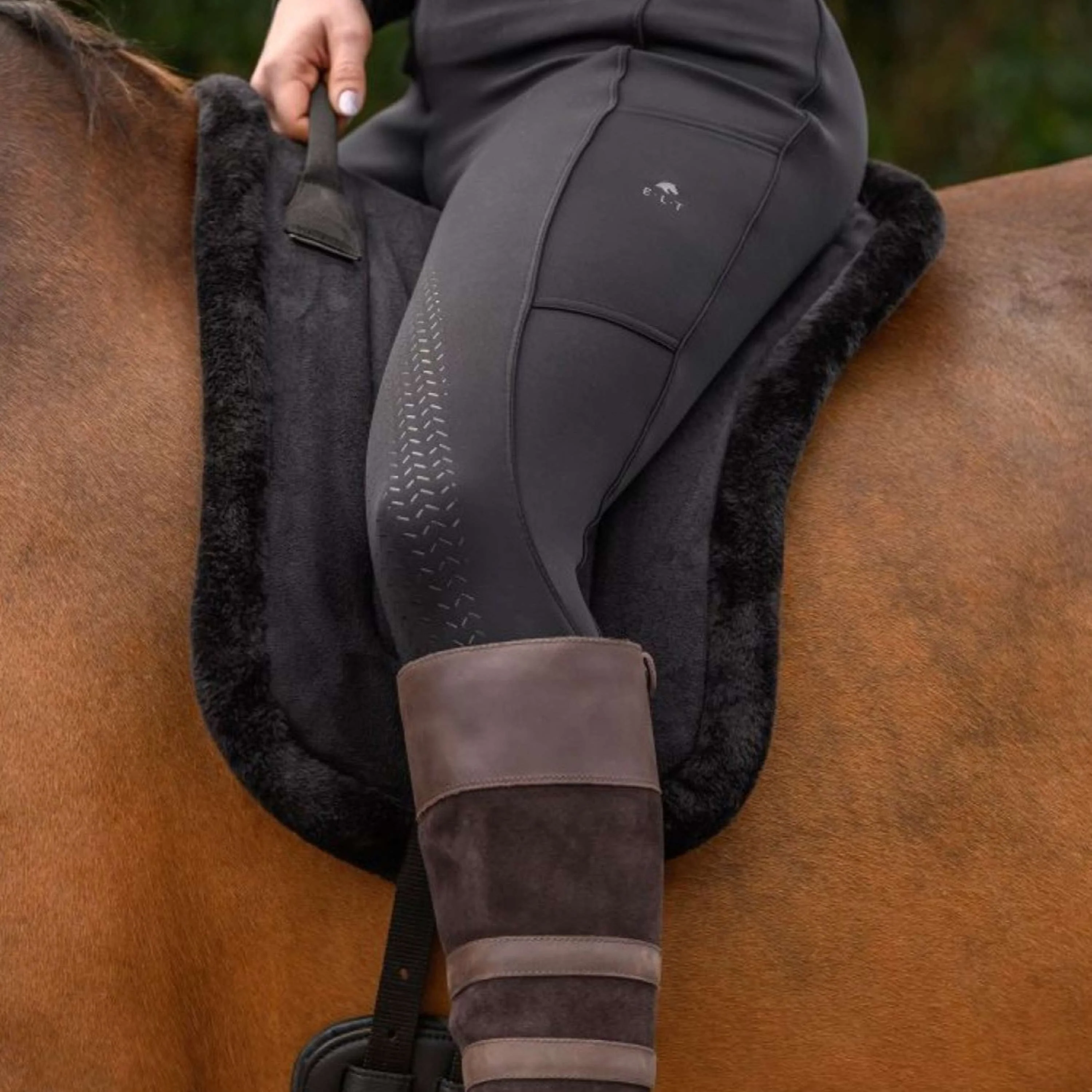 Waldhausen Pad Sans Selle Soft Noir - Image 2