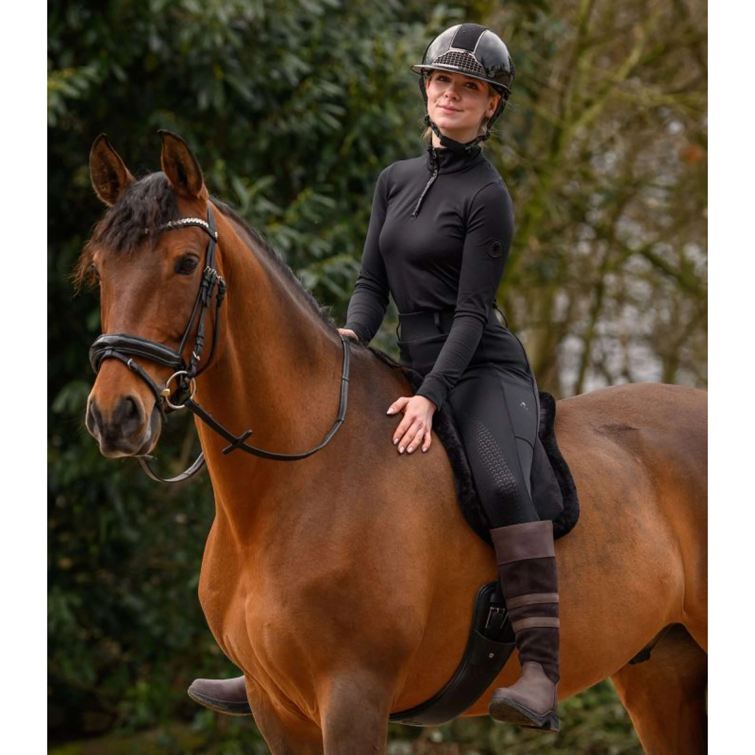 Waldhausen Pad Sans Selle Soft Noir - Image 3