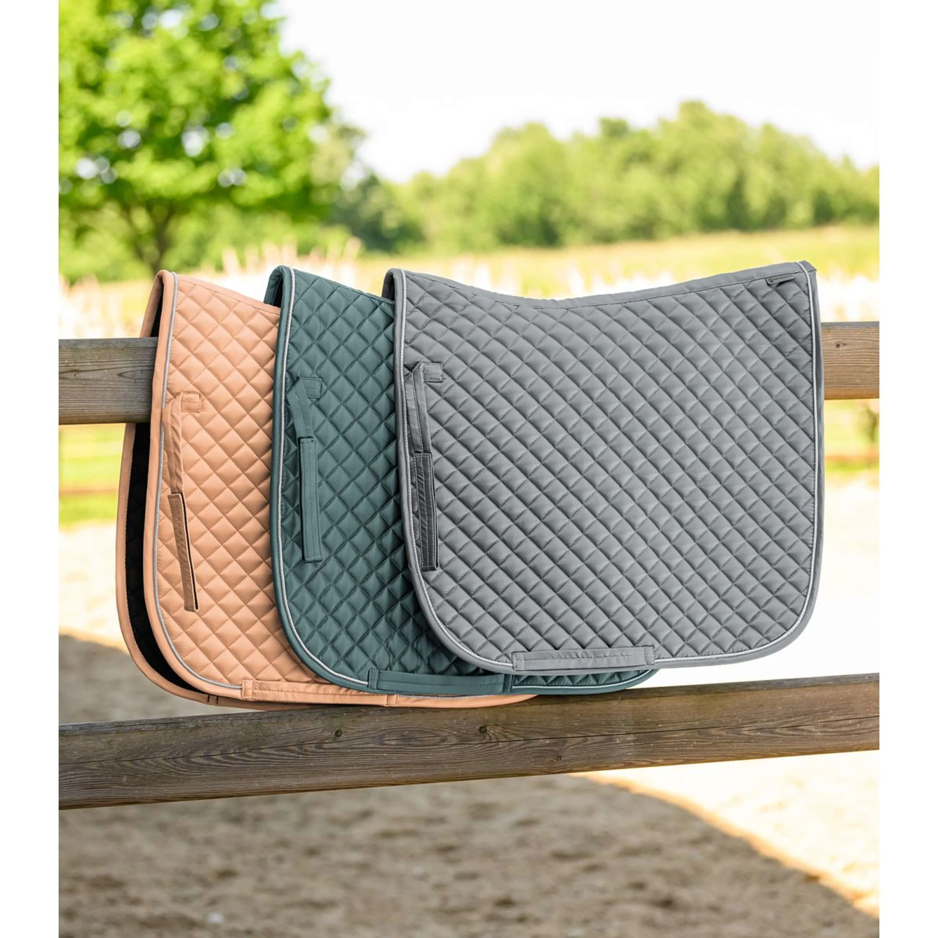 Waldhausen Tapis de Selle Felix Glam Dressage Pine Green - Image 3