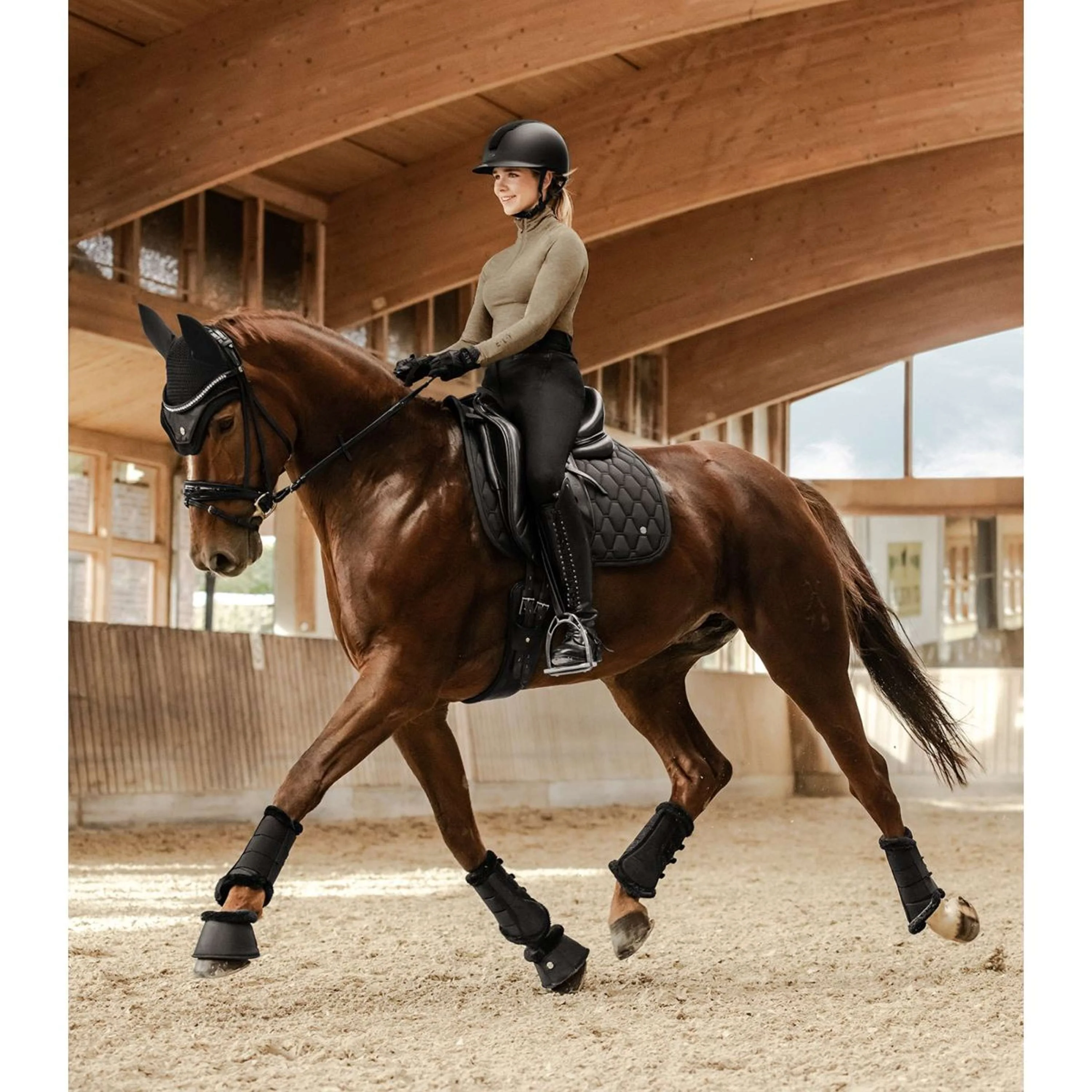 Waldhausen Tapis de Selle Phoenix Polyvalent Noir - Image 4