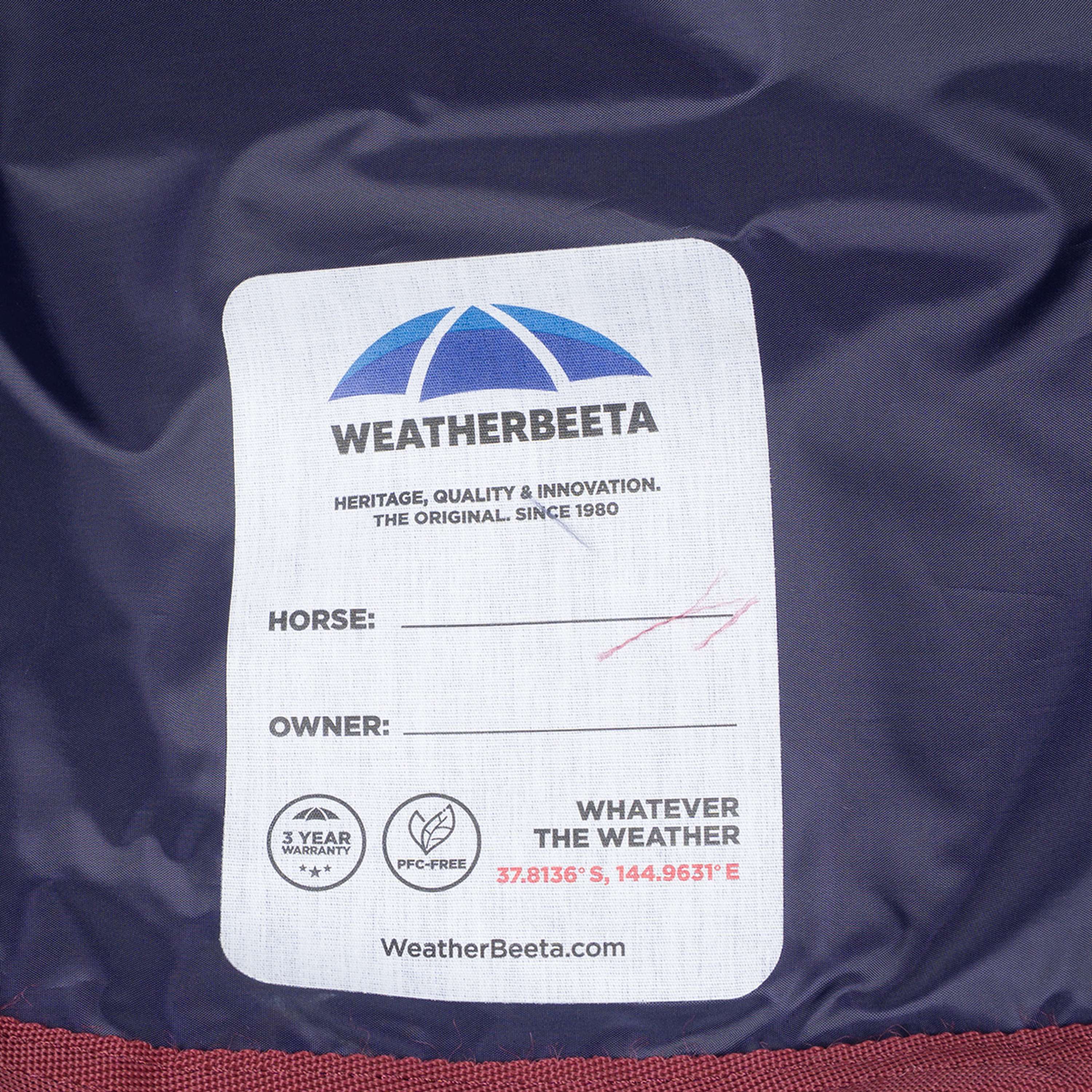 WeatherBeeta ComFiTec Essential Turnout Combo 360g Marine/Bordeaux - Image 22