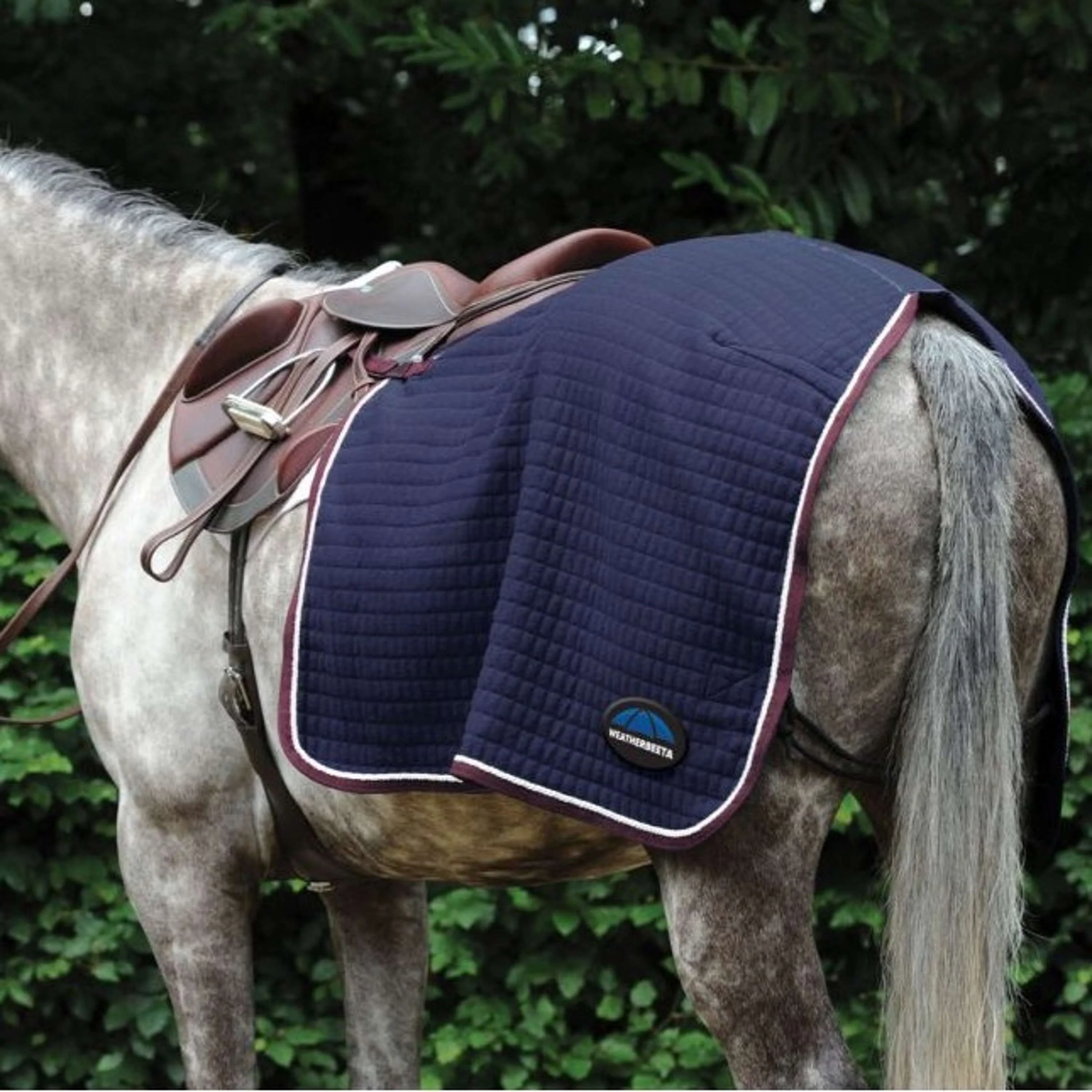 WeatherBeeta Couvre-reins Thermocell Quarter Sheet Marine/Bordeaux